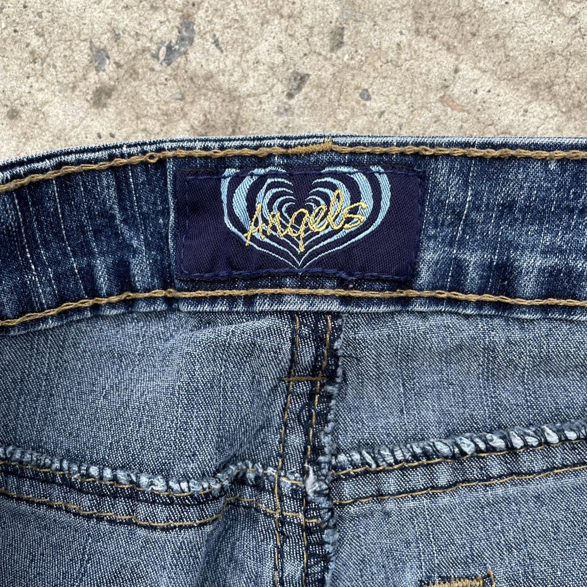 Sol Angeles Vintage Women’s Flared Jeans Angeles Size 9 Crazy 00s USA Size 30" / US 8 / IT 44 - 6 Thumbnail