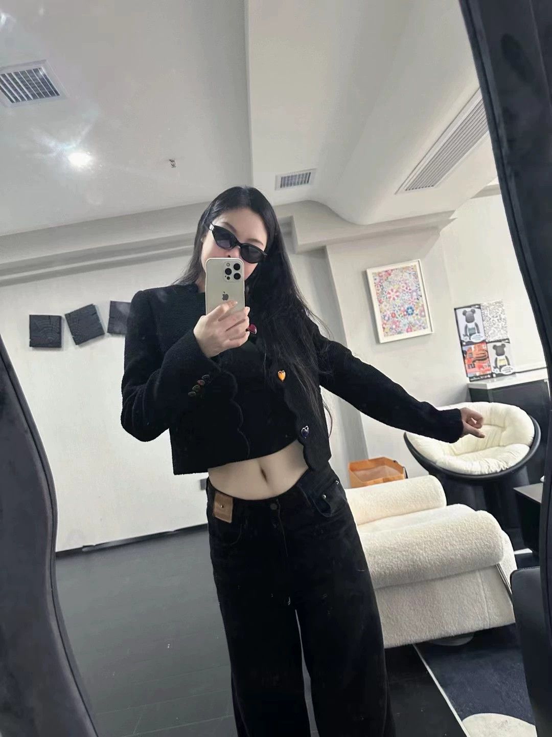 Saint Laurent Paris Saint Laurent Paris Love Button Wave Jacket Size US S / EU 44-46 / 1 - 1 Thumbnail