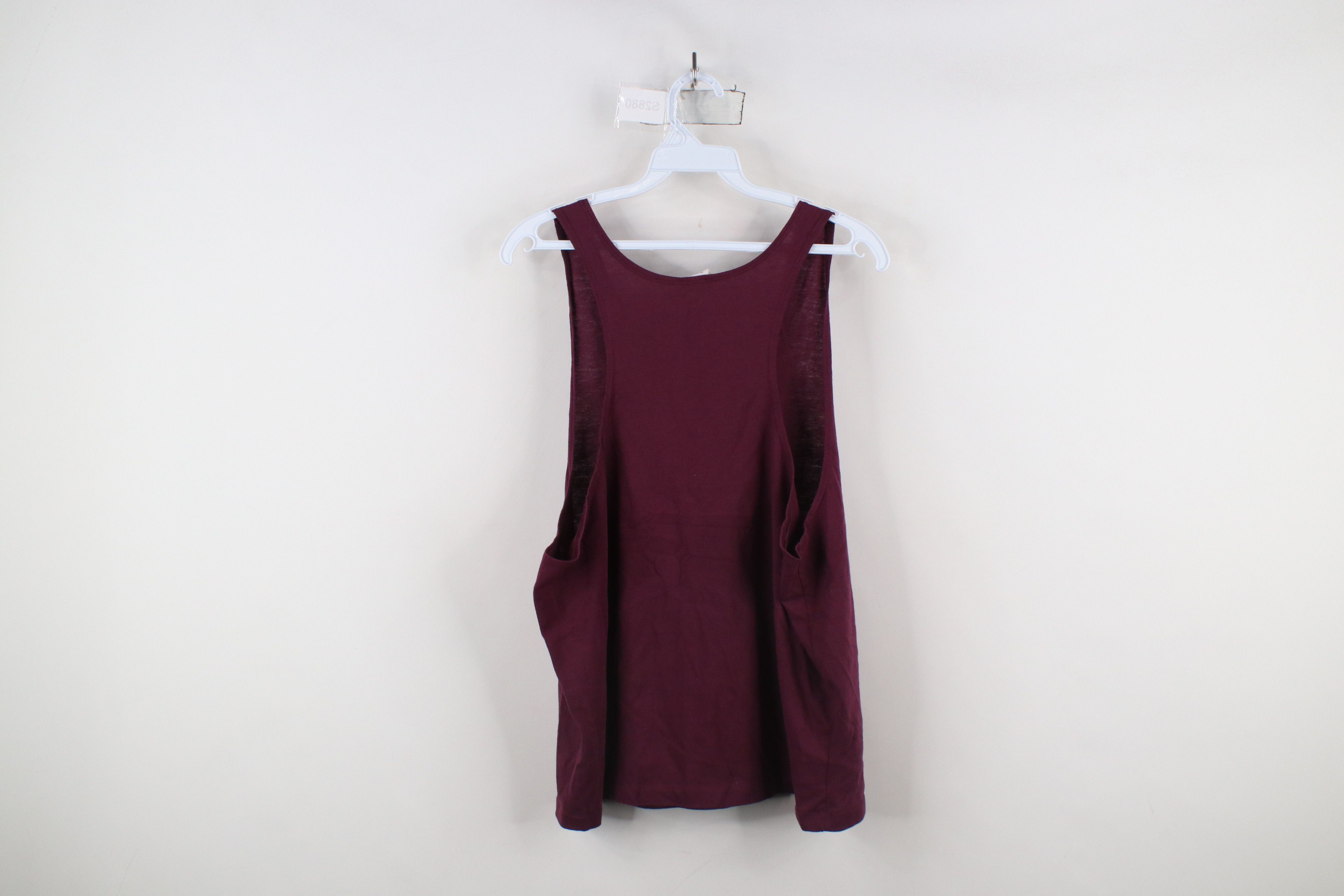 Vintage Vintage 90s Streetwear Blank Tank Top T-Shirt Purple USA Size L / US 10 / IT 46 - 8 Thumbnail