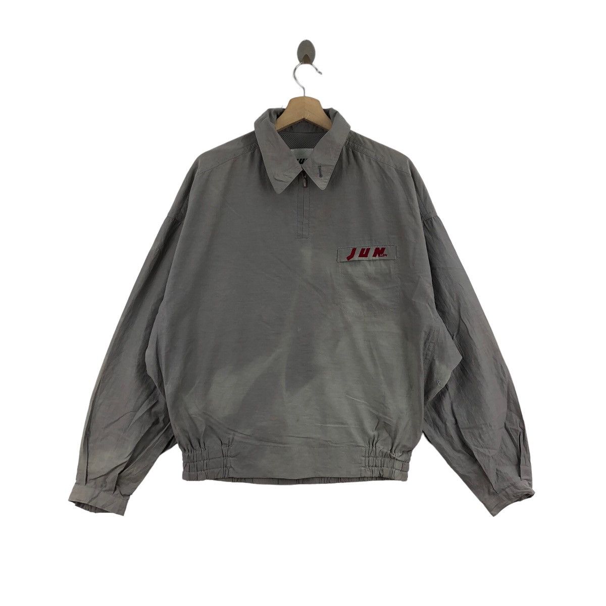 Japanese Brand × Jun Takahashi × Vintage Vintage JUN MEN Jacket Windbreaker Distressed Japanese Brand Size L / US 10 / IT 46 - 1 Thumbnail