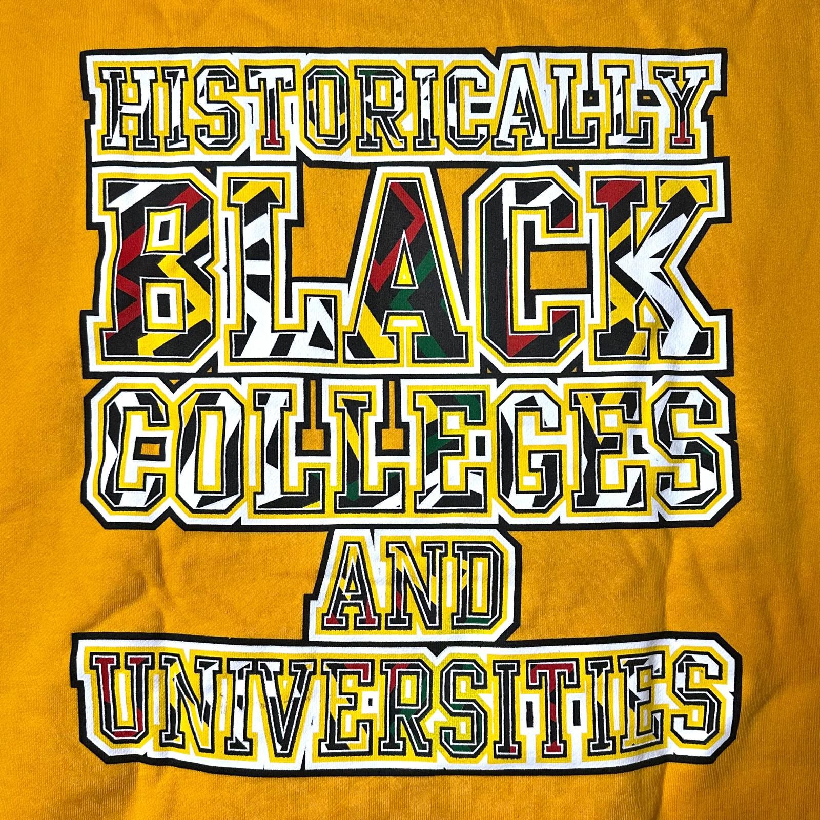 Mitchell & Ness NWT Mitchell & Ness HBCU Pride Gold Pullover Hoodie Men’s XL Size US XL / EU 56 / 4 - 6 Thumbnail