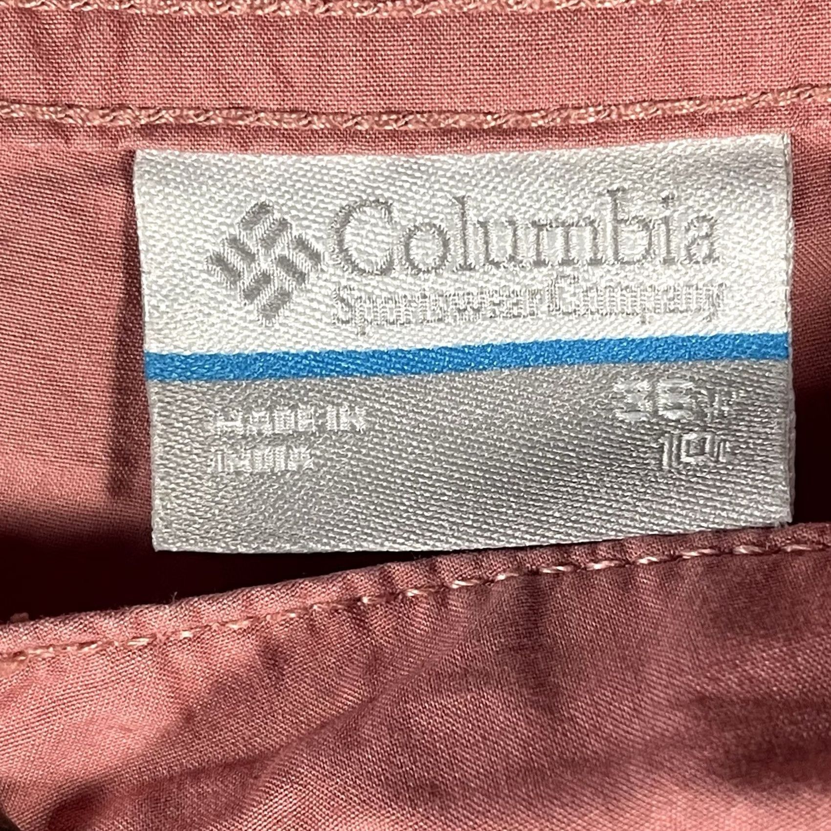 Pinko Columbia Shorts Mens 36 Pink Regular Fit 10 Inseam Outdoors Camping Hiking Size US 36 / EU 52 - 3 Thumbnail
