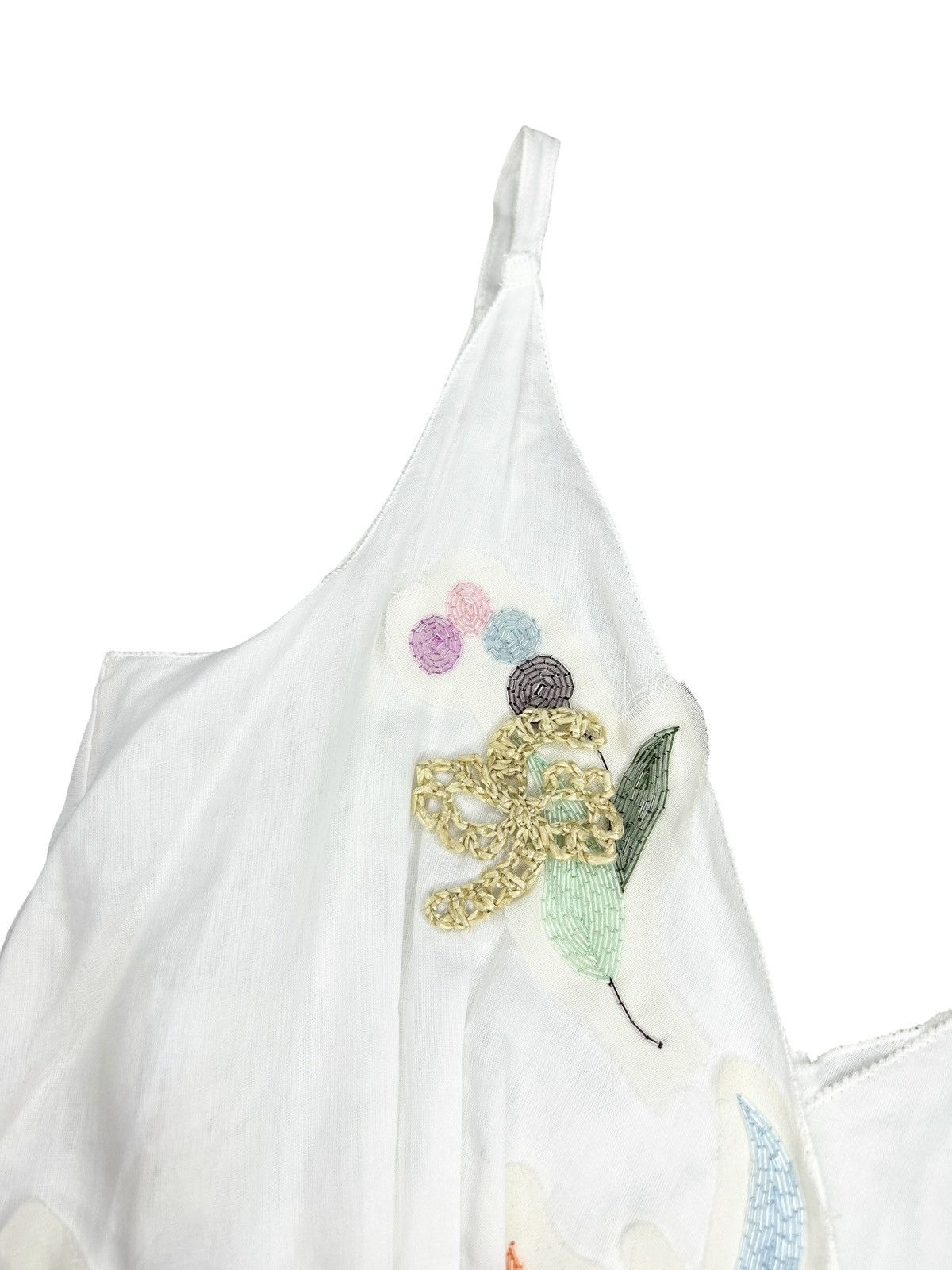 Prada 2004 Beaded Floral Dress Size S / US 4 / IT 40 - 8 Thumbnail