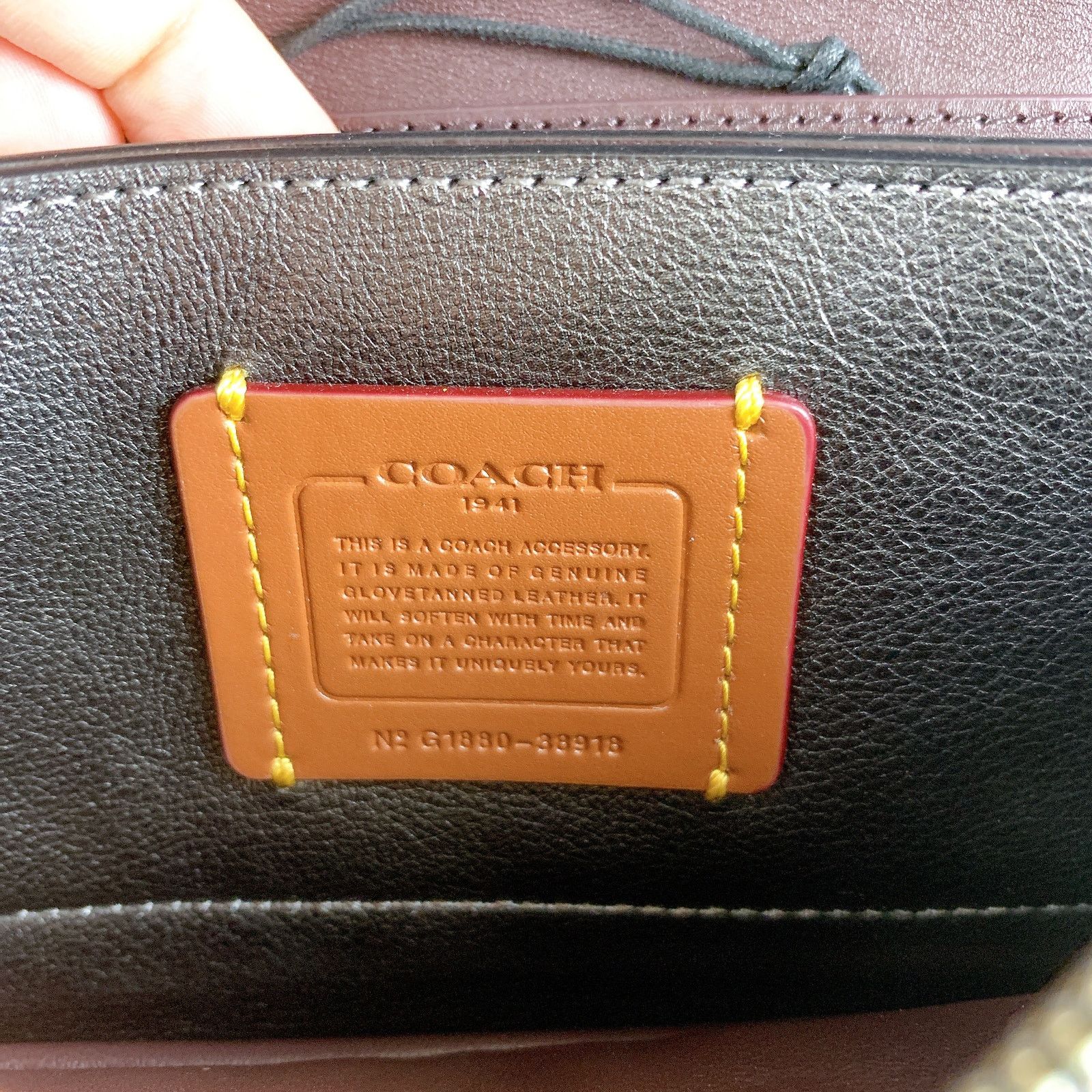Coach Coach 38918 Callie Foldover Chain Clutch Crossbody Size ONE SIZE - 8 Thumbnail