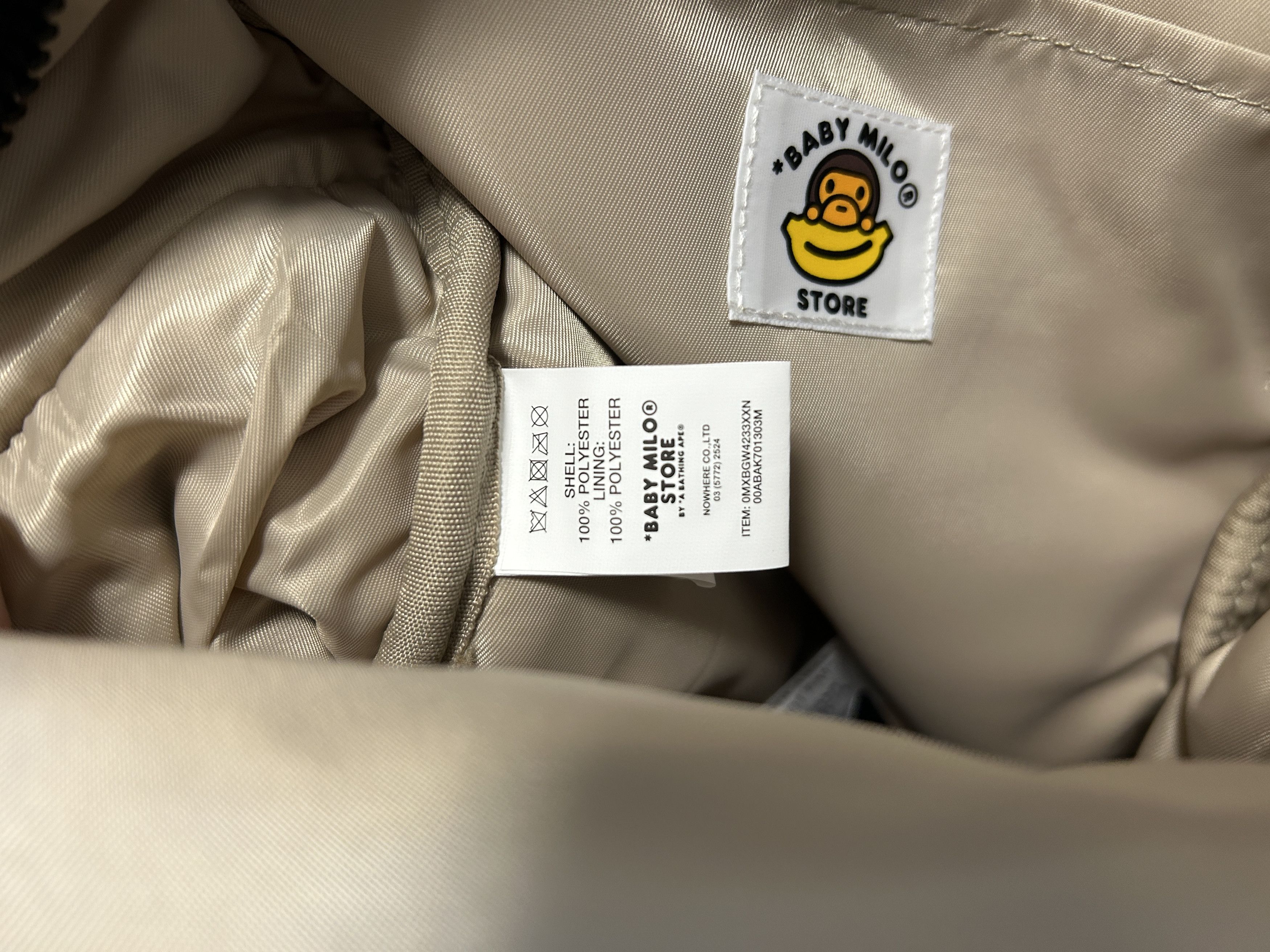 Bape BABY MILO MINI FUR BACKPACK Size ONE SIZE - 5 Thumbnail