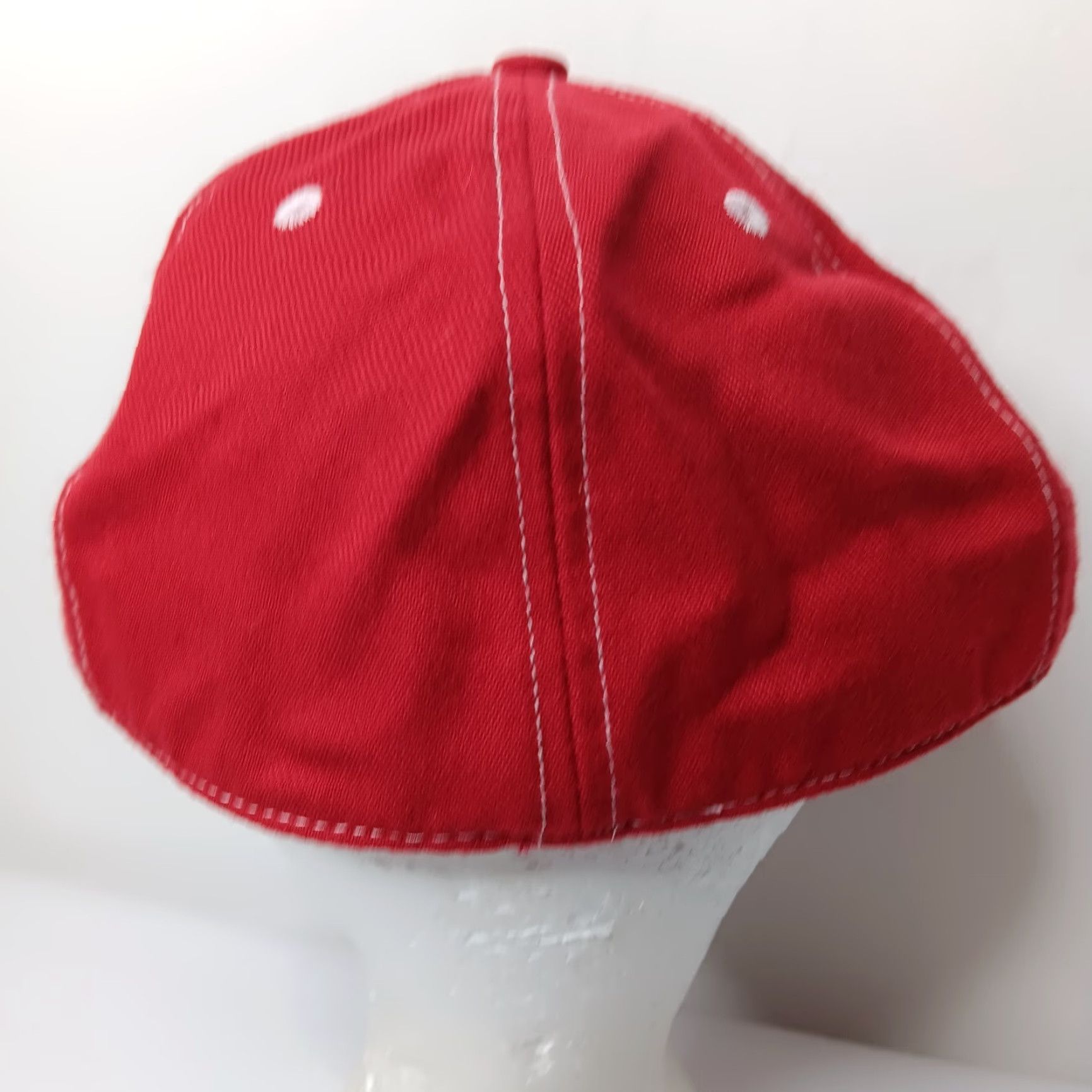 Dickies Dickies Hat XL Red Canvas Logo Fitted Workwear Mens Size ONE SIZE - 5 Thumbnail