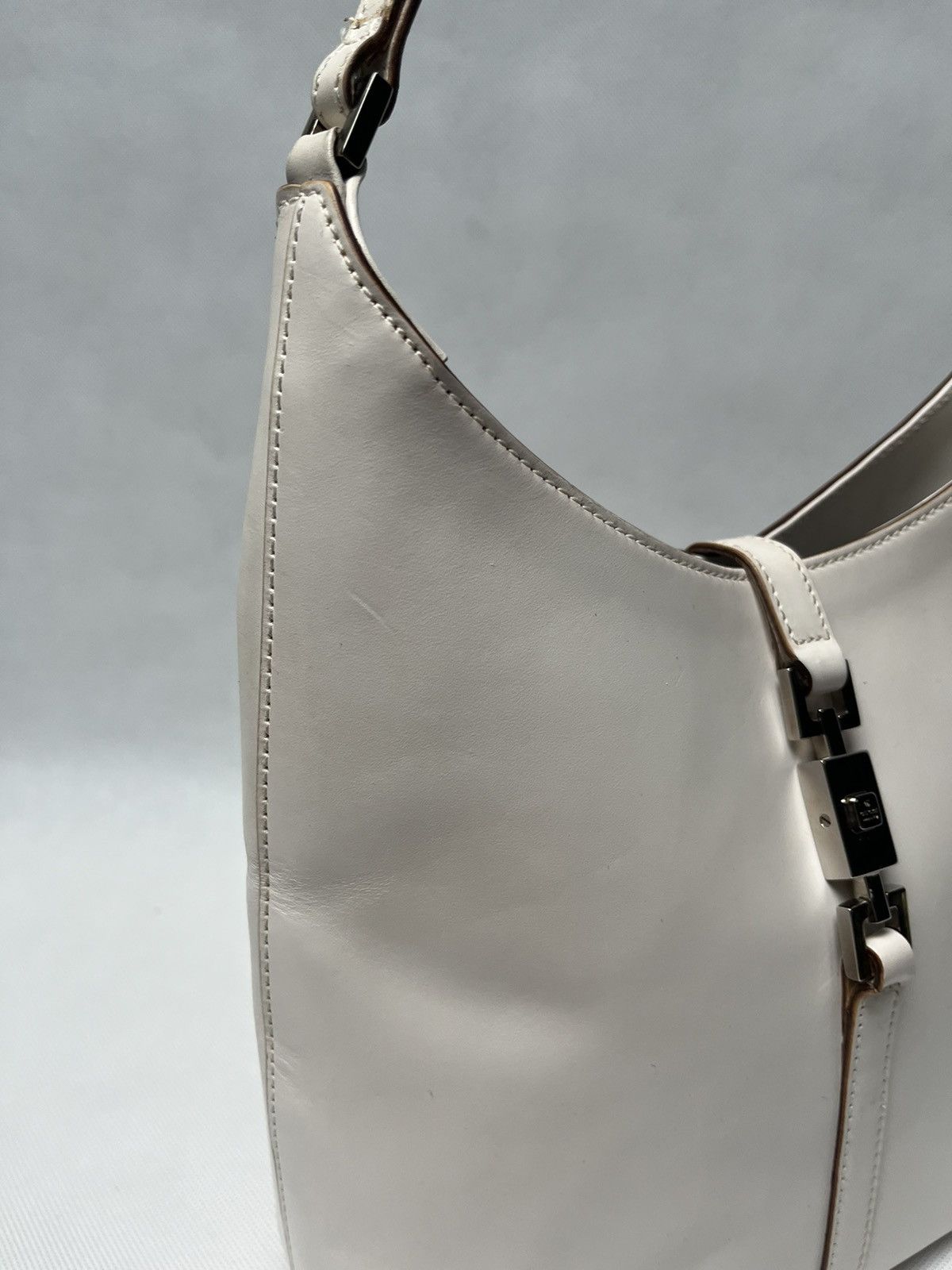 Gucci Vintage Gucci white shoulder bag by Tom Ford Size ONE SIZE - 10 Thumbnail