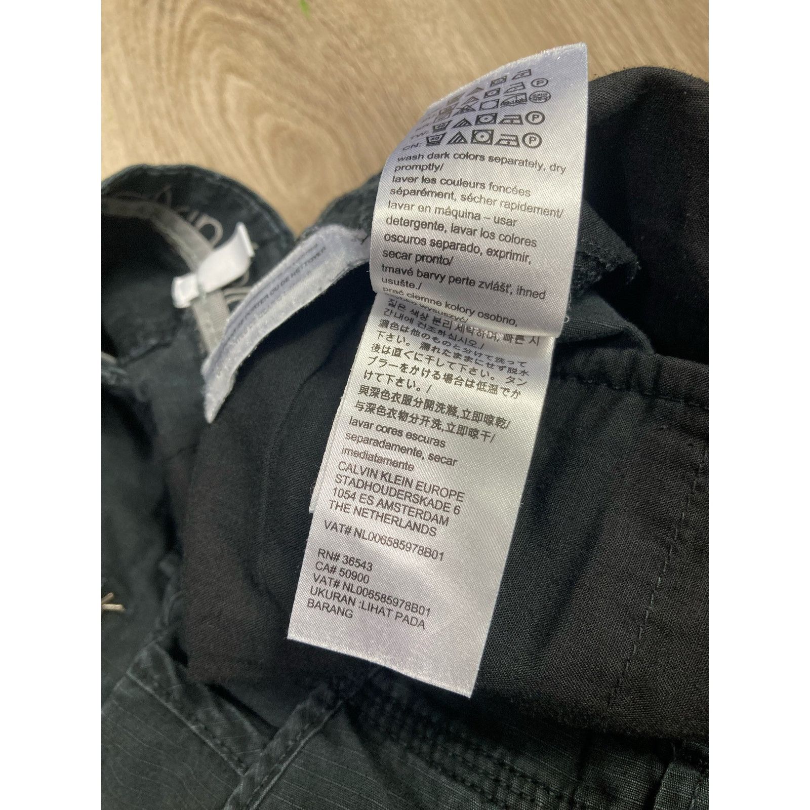 Calvin Klein Calvin Klein Men's Cargo Shorts 36 Gray Blue Casual Fashion Size US 36 / EU 52 - 3 Thumbnail
