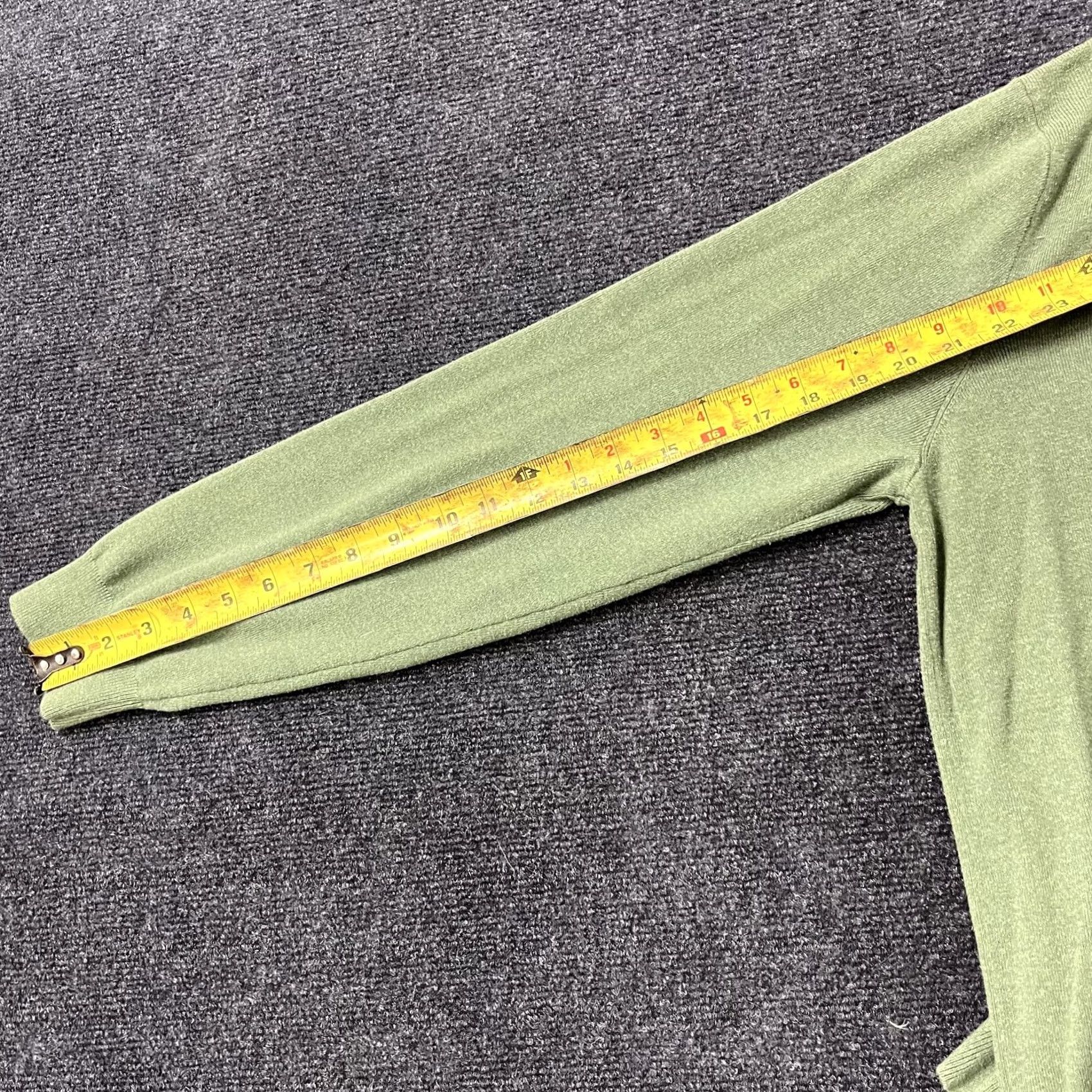 Polo Ralph Lauren Polo Ralph Lauren Sweater Mens Large Green V-Neck Knit Pullover Size US L / EU 52-54 / 3 - 7 Thumbnail
