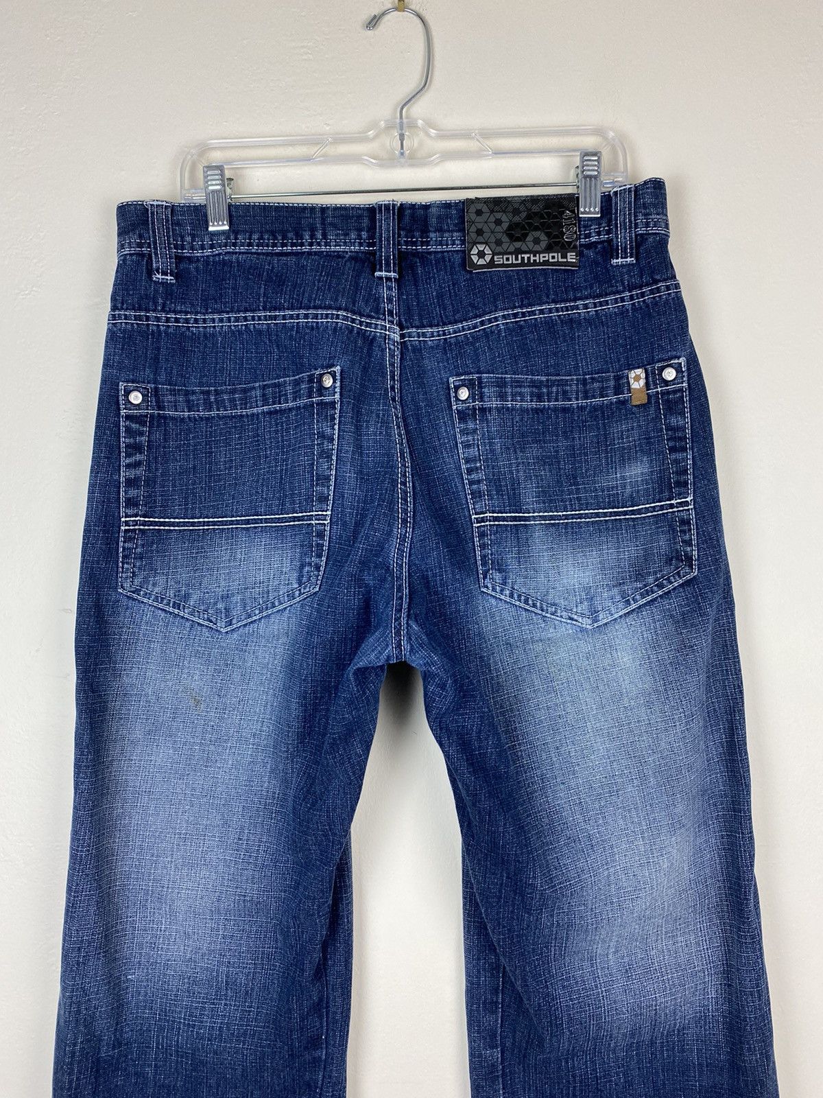 Southpole Vintage Crazy Y2k Baggy Southpole Denim Jeans Size US 34 / EU 50 - 5 Thumbnail