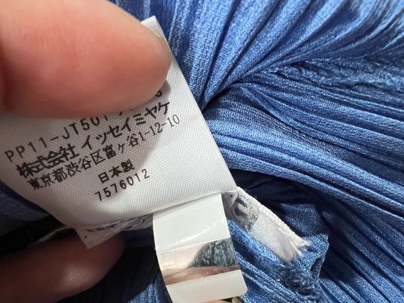 Issey Miyake Issey Miyake Blue disc top Size M / US 6-8 / IT 42-44 - 4 Thumbnail