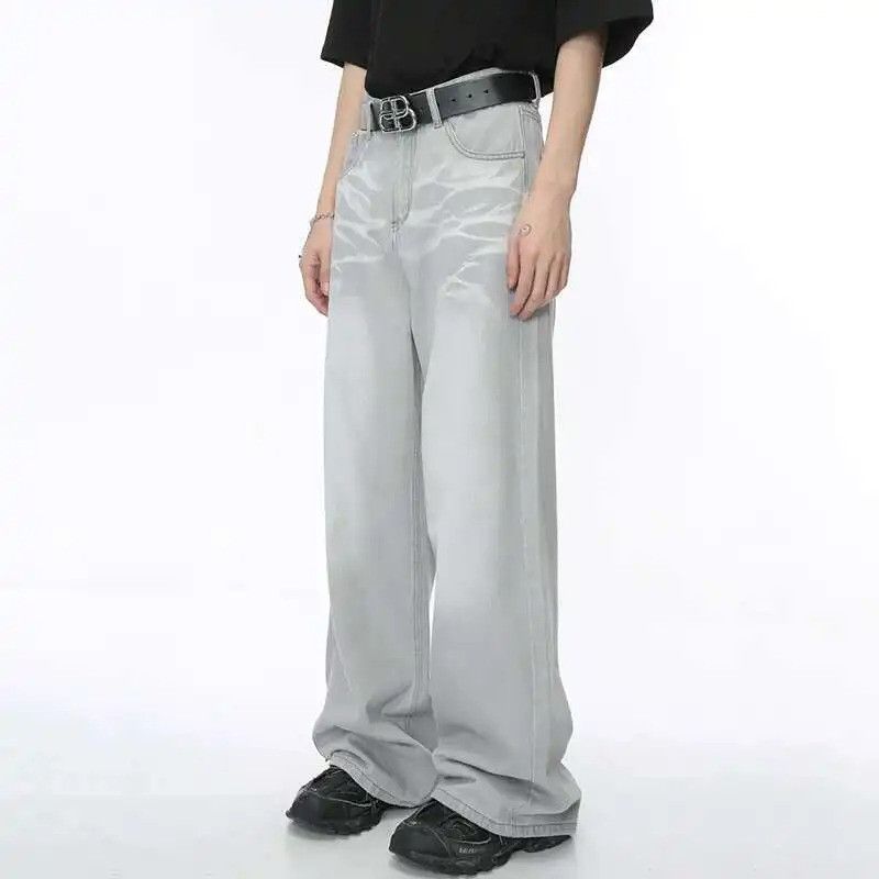 Jean Streetwear Straight Male Jeans Size US 32 / EU 48 - 4 Thumbnail