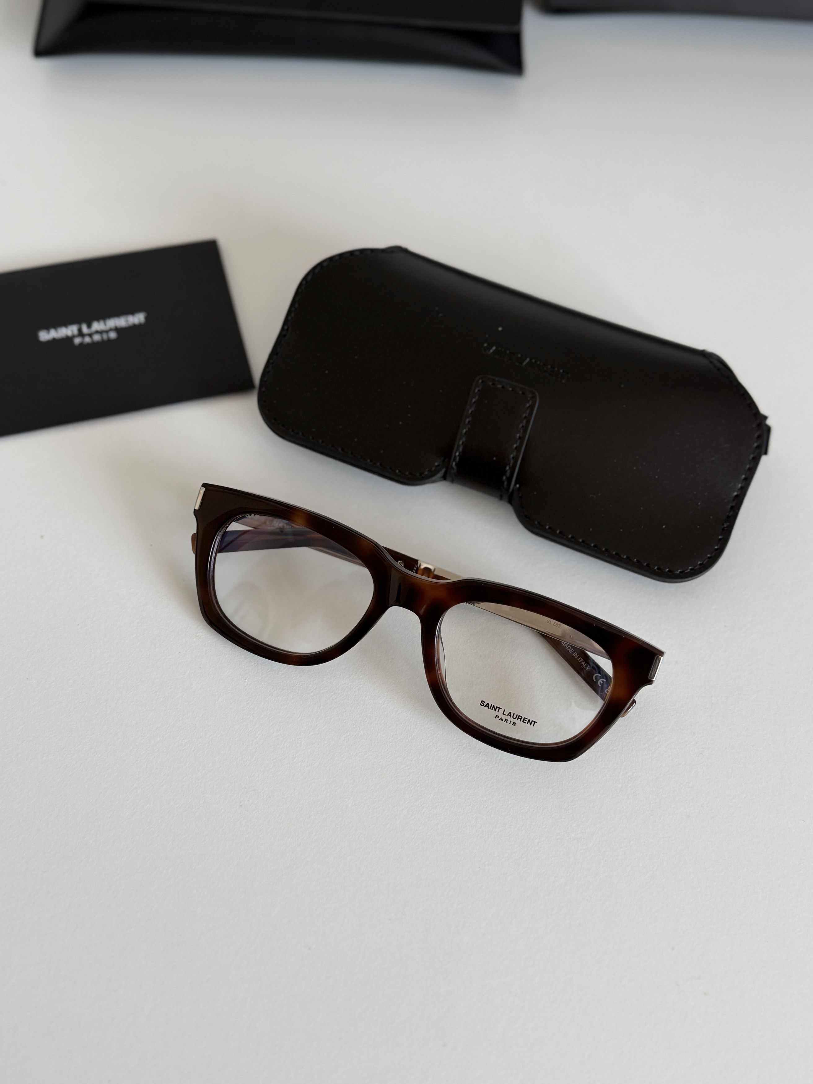 Saint Laurent Paris Saint Laurent Glasses Size ONE SIZE - 1 Thumbnail