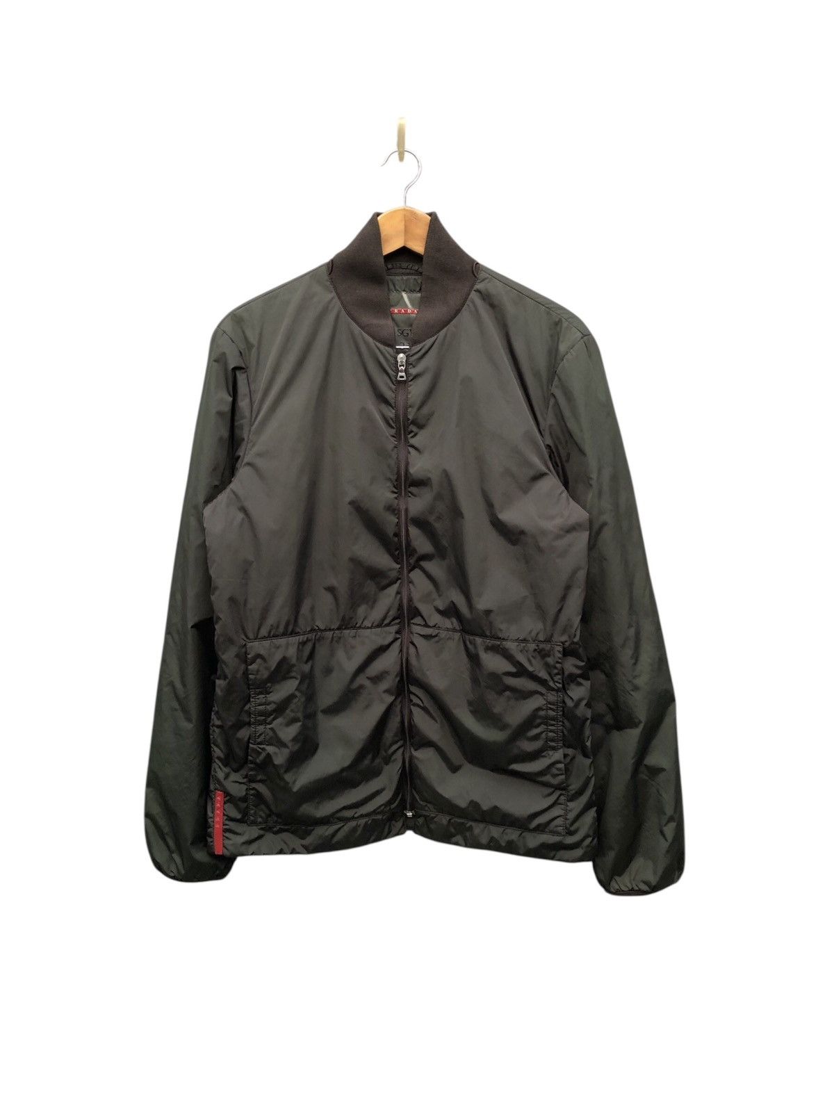 Prada Prada Bomber Nylon Jacket Rubber Tag Size US M / EU 48-50 / 2 - 1 Thumbnail