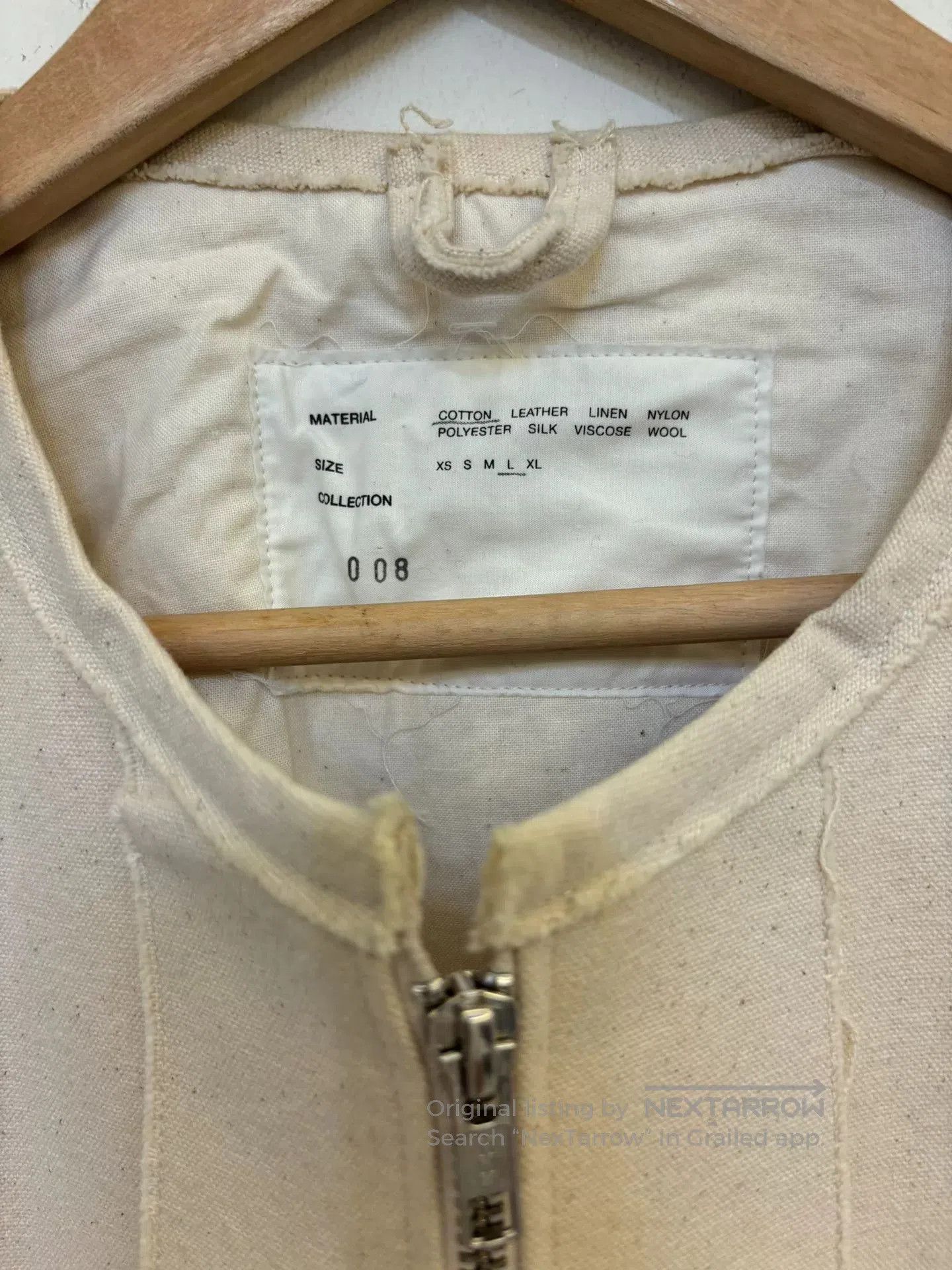 Camiel Fortgens Camiel Fortgens Canvas Vest. Size US L / EU 52-54 / 3 - 3 Thumbnail