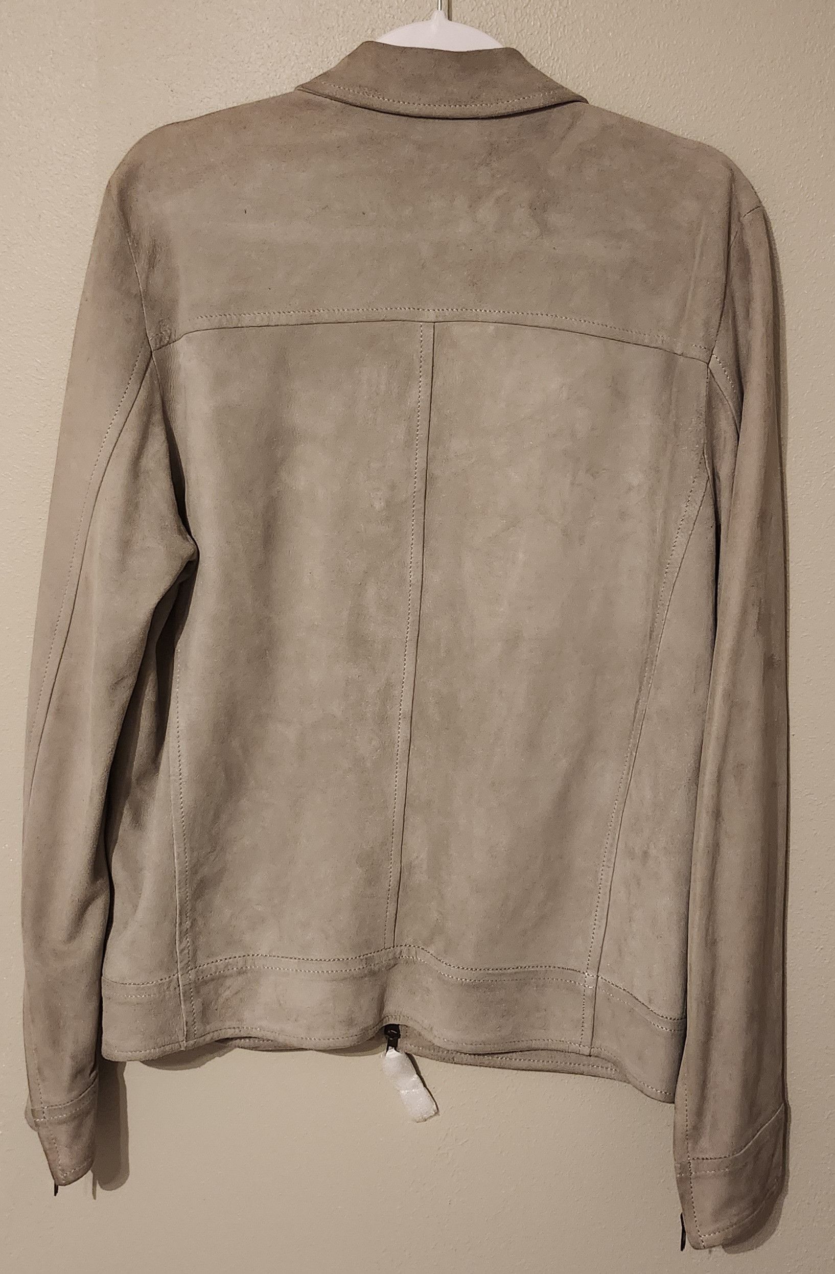 Salvatore Santoro Suede Leather Jacket w Zipped Cuffs Size US S / EU 44-46 / 1 - 2 Thumbnail