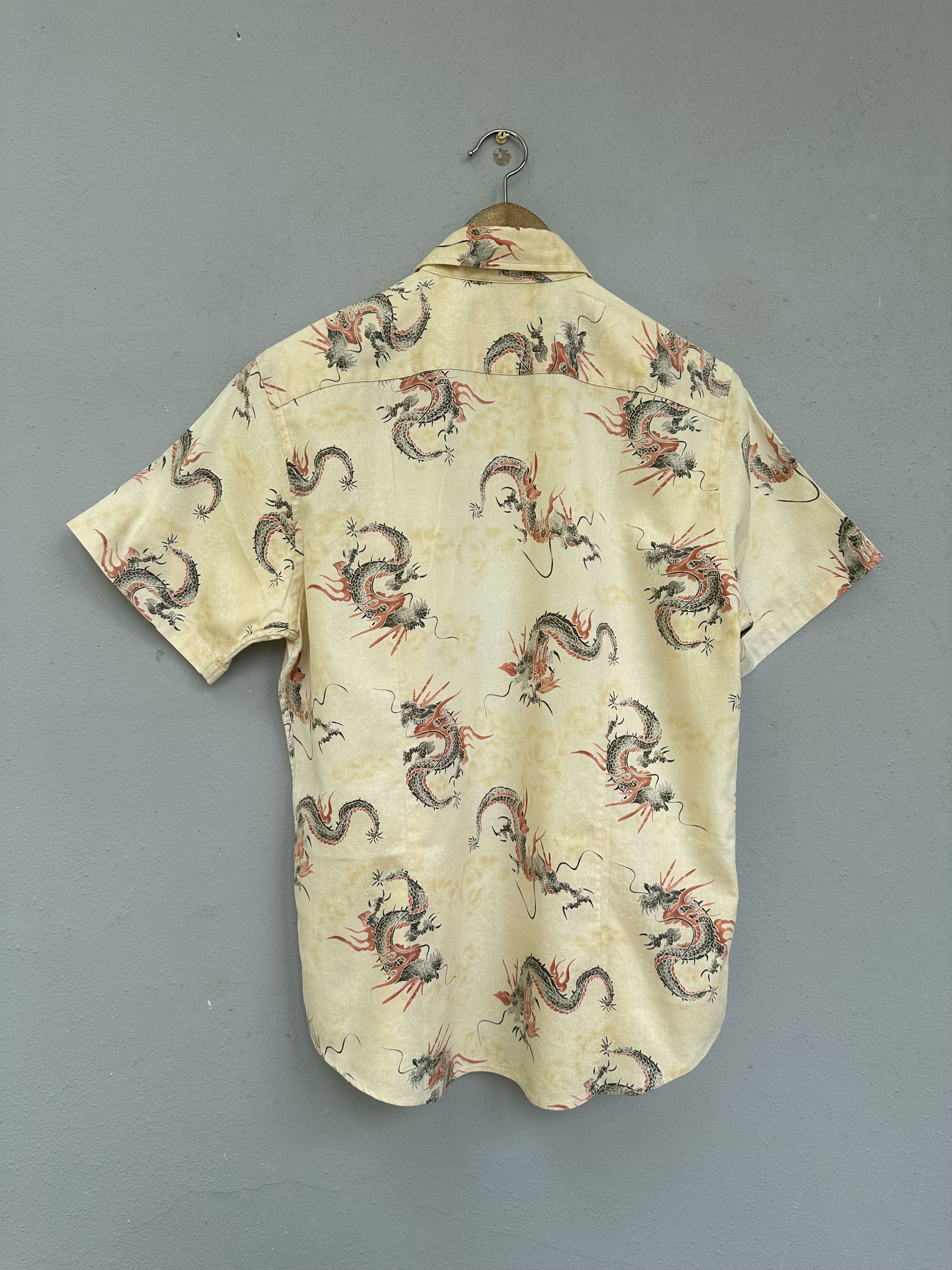 Beauty Beast Rare!! Dragon Plaid Shadow 291295 Specially Selected Printed Size US M / EU 48-50 / 2 - 9 Thumbnail