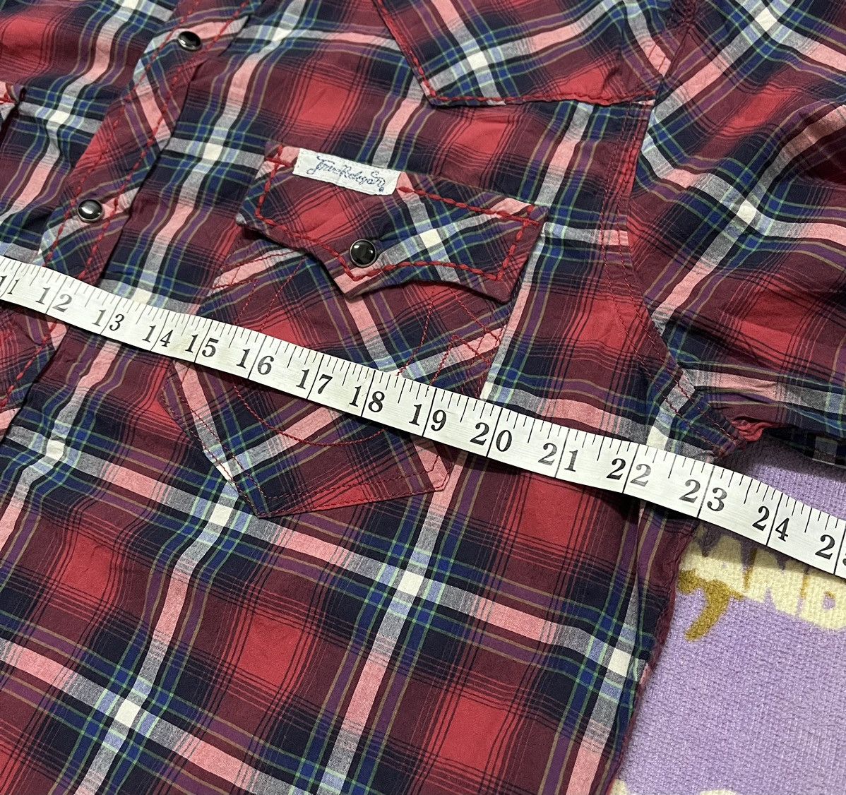True Religion TRUE RELIGION Western Flannel Rare Button Up Shirt Size US XL / EU 56 / 4 - 13 Thumbnail