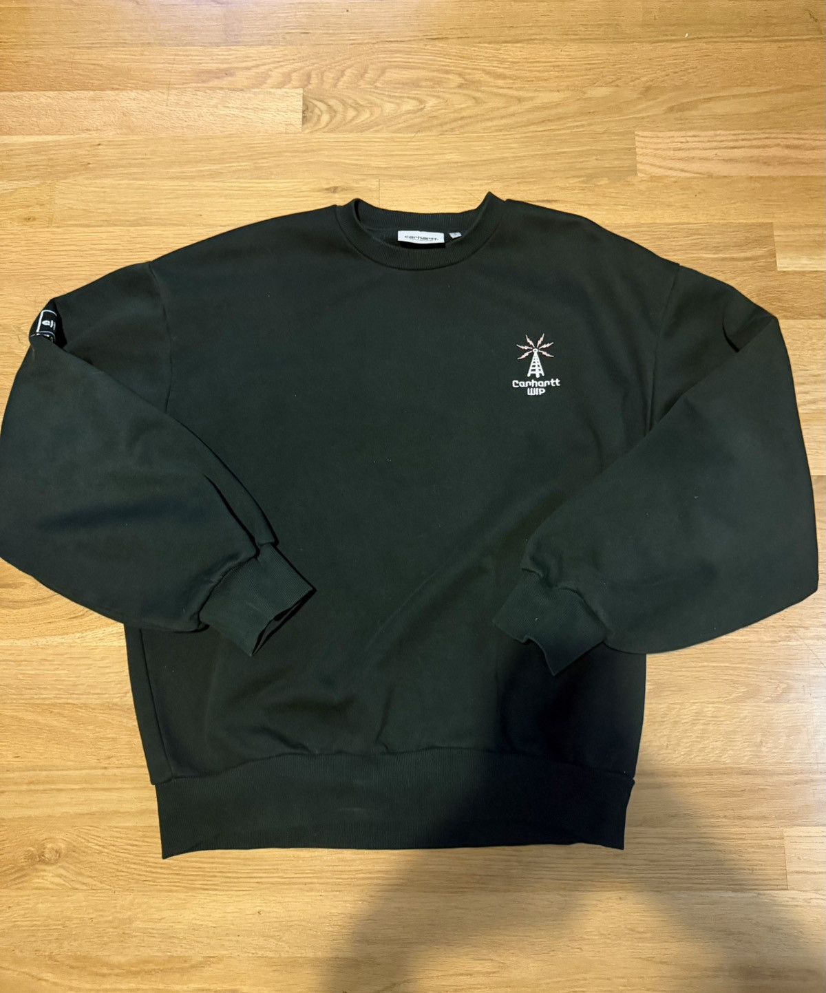 Carhartt Wip Carhartt WIP Embroidered Sweatshirt Size US S / EU 44-46 / 1 - 1 Thumbnail