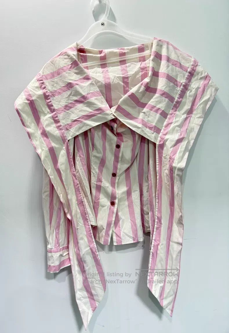 Vivienne Westwood Vivienne Westwood Irregular Nautical Style Pink Striped Bo Size M / US 6-8 / IT 42-44 - 3 Thumbnail
