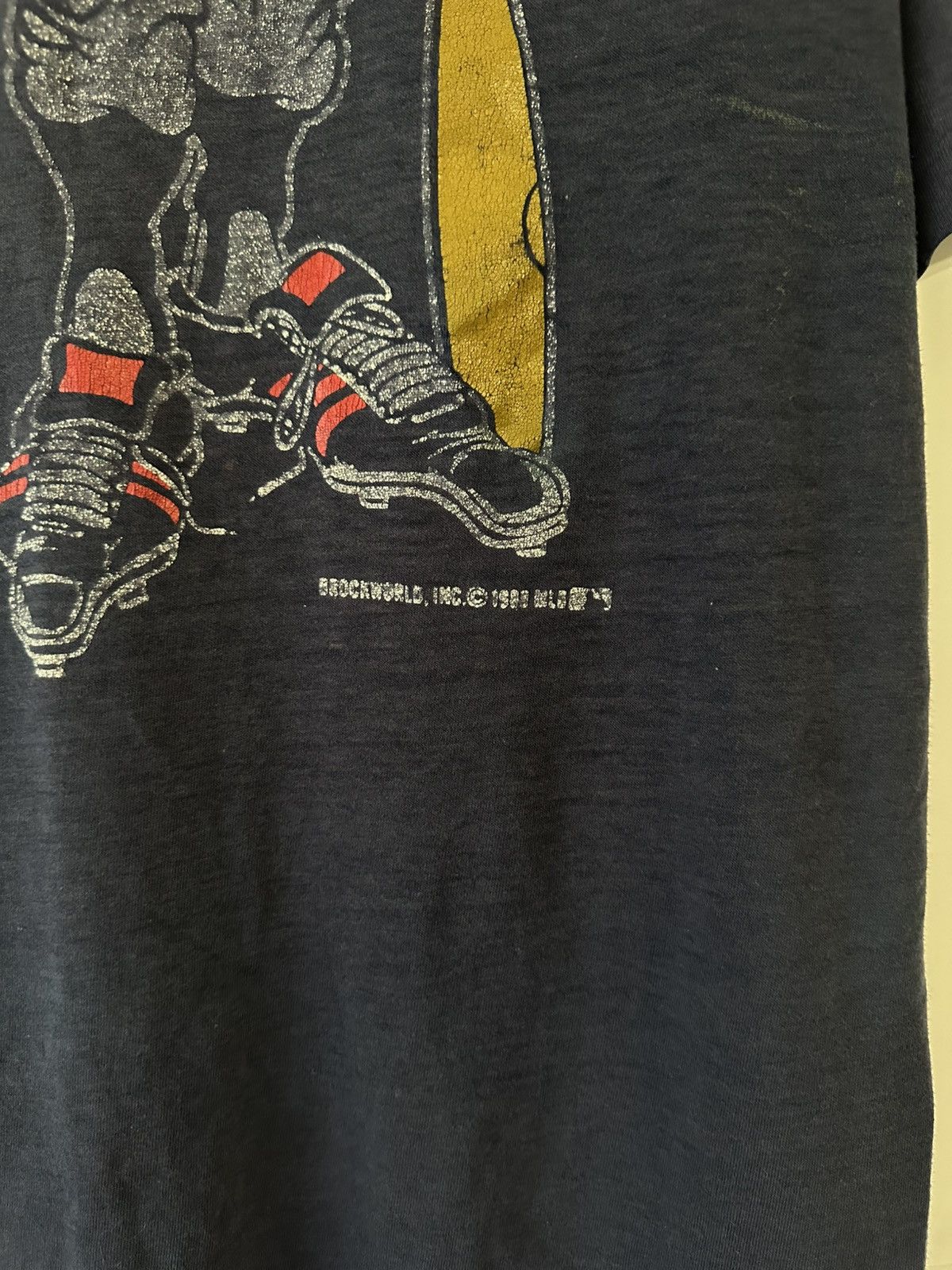 MLB × Vintage Atlanta Braves MLB Vintage 80's Rare Tee Shirt Made in USA Size US XL / EU 56 / 4 - 6 Thumbnail