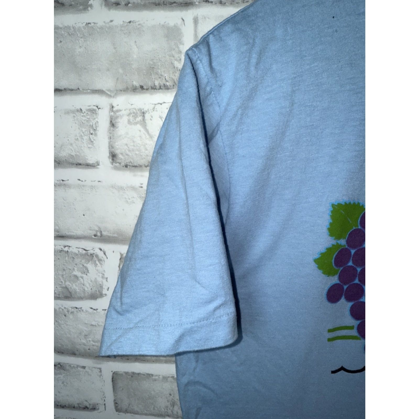 Doublet VINTAGE Stedman T-Shirt Mens L USA Blue Double-Sided VTG TEDESCHI VINEYARDS Maui Size US L / EU 52-54 / 3 - 5 Thumbnail