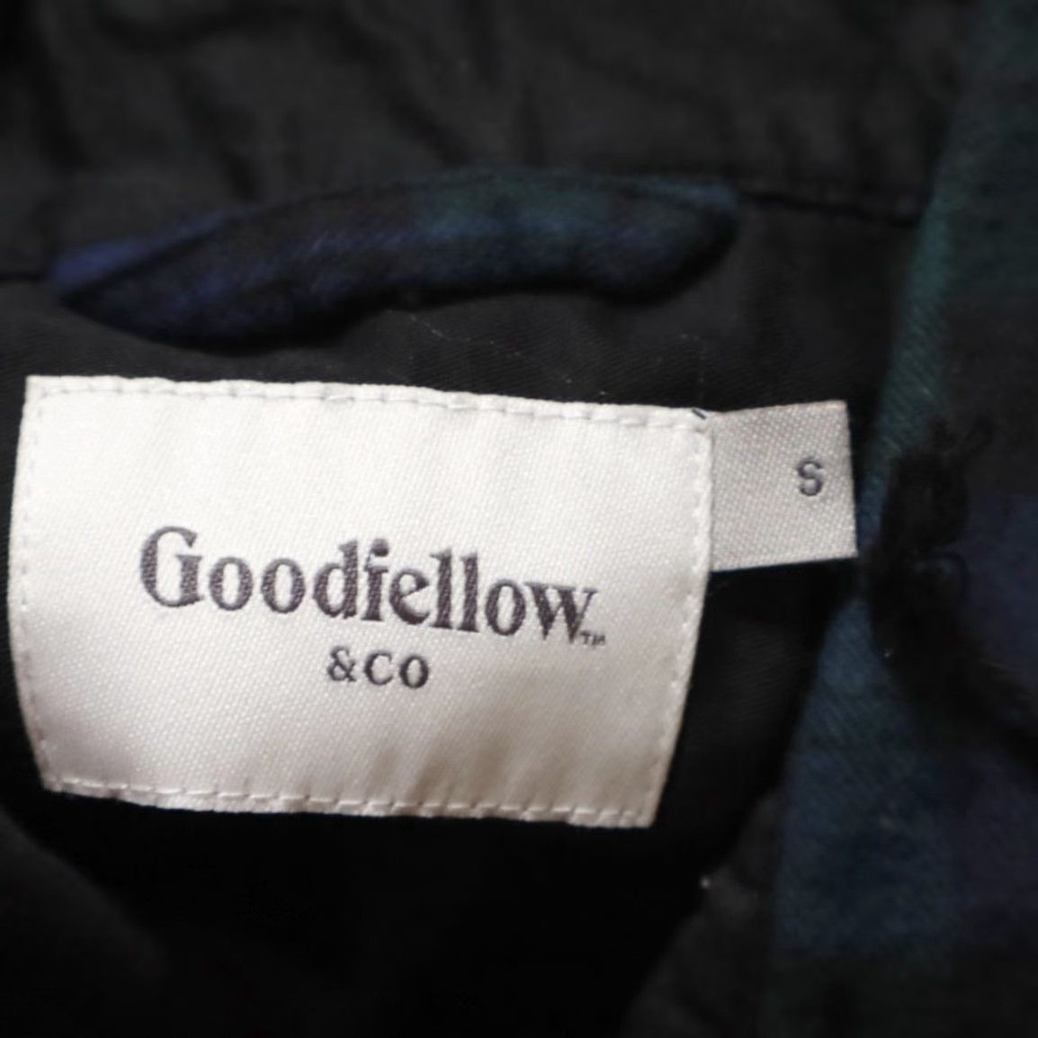 Vintage Goodfellow Heavyweight Flannel Plaid Button Up Shirt Green Men's S Size US S / EU 44-46 / 1 - 5 Thumbnail