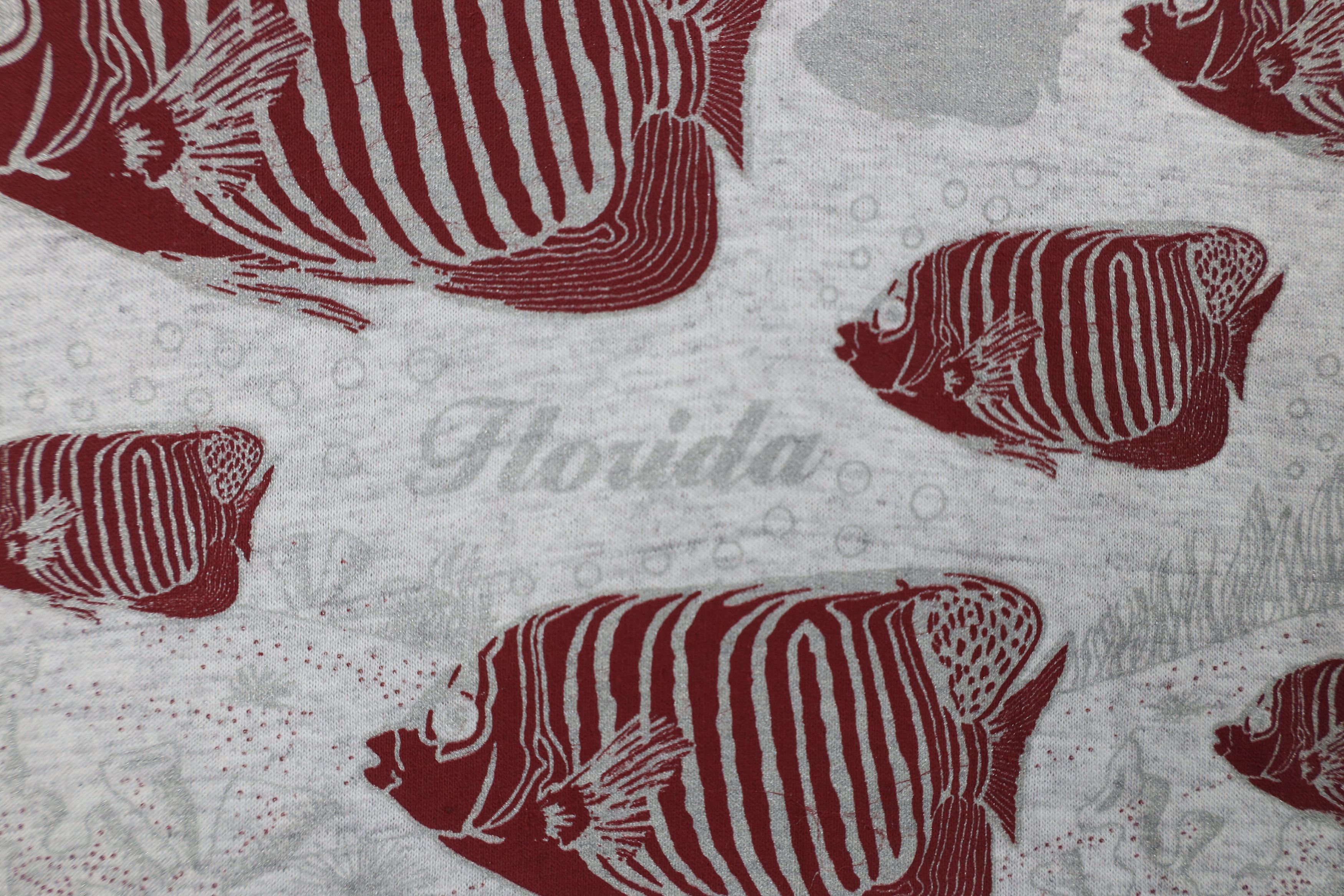 Vintage Vintage 90s Streetwear Fish Reef Short Sleeve T-Shirt USA Size US XL / EU 56 / 4 - 5 Thumbnail