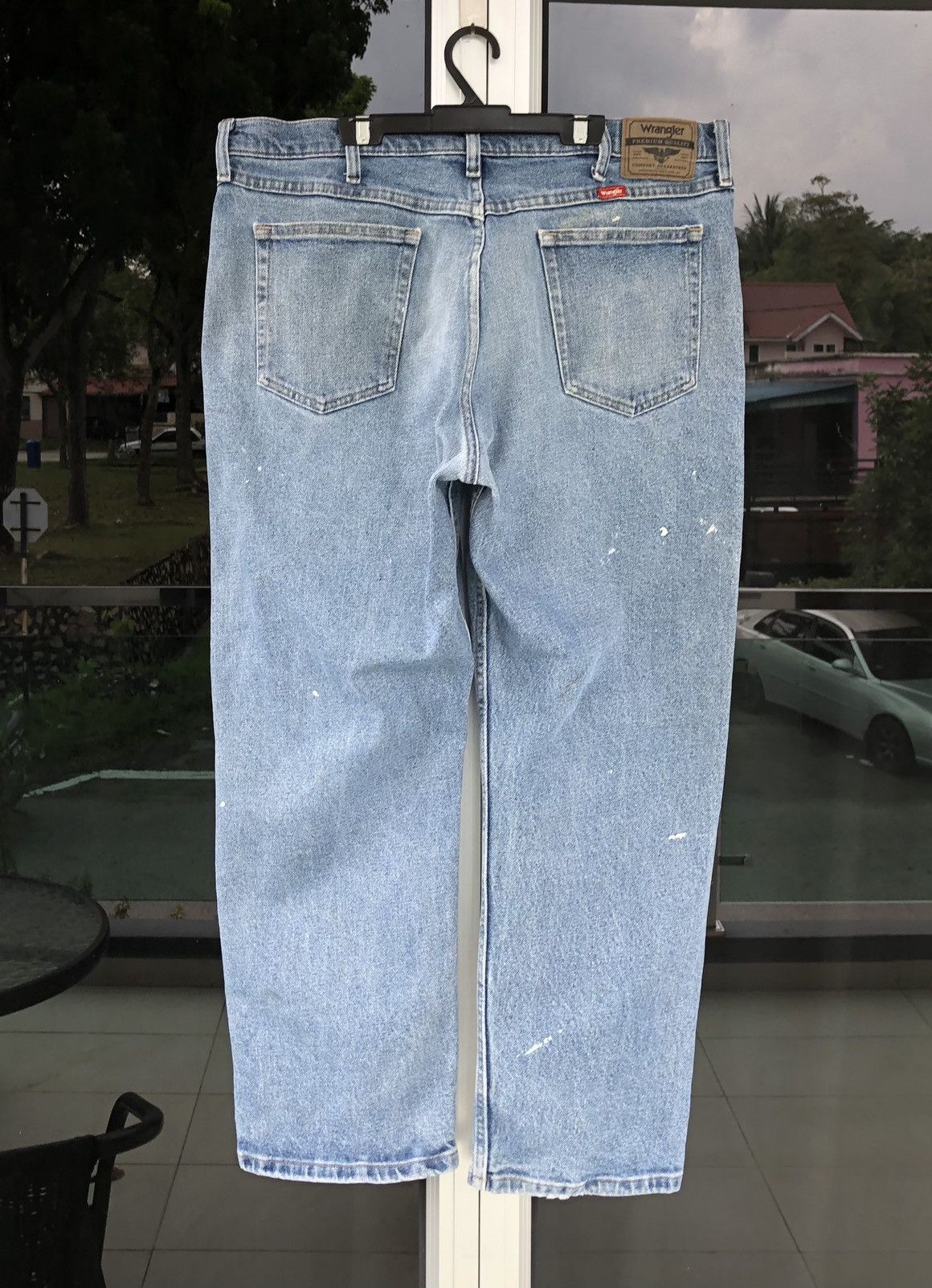 Wrangler Wrangler Rustler Light Wash Blue Jean Size US 36 / EU 52 - 5 Thumbnail