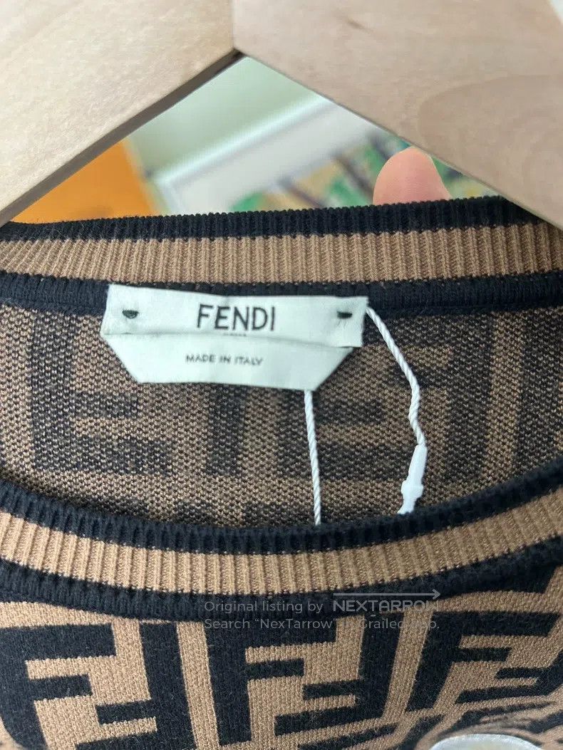 Fendi Fendi Monogram Knit Top Size XS / US 0-2 / IT 36-38 - 3 Thumbnail
