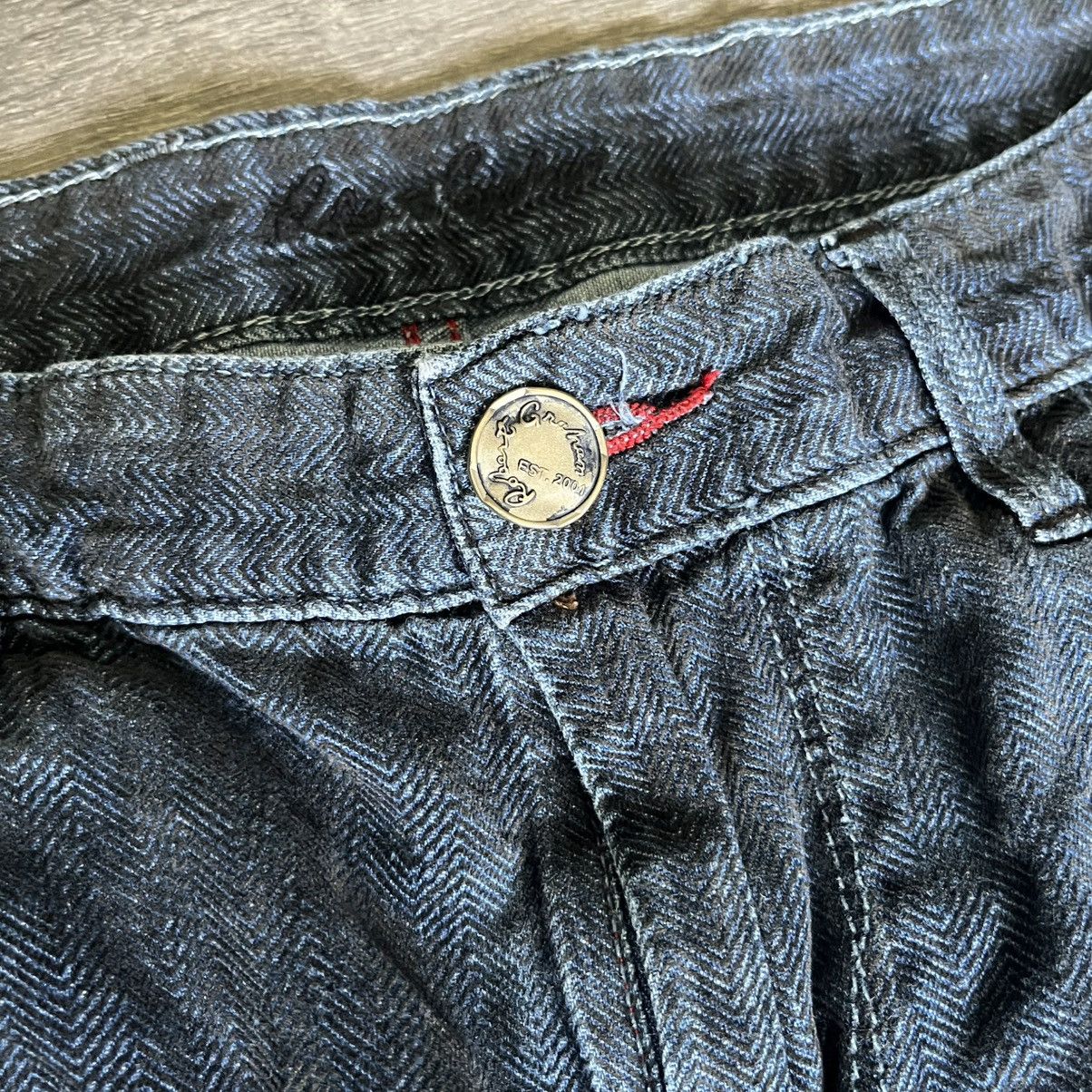 Robert Graham Vintage Robert Graham Slim Jim Washed Blue Denim Jeans 33x30 Size US 33 - 8 Thumbnail