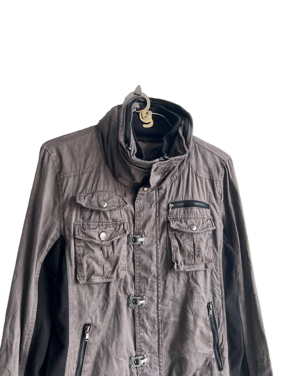 If Six Was Nine Semantic Design Bondage Pockets Hybrid Hoodie Bono Jacket Size US M / EU 48-50 / 2 - 4 Thumbnail