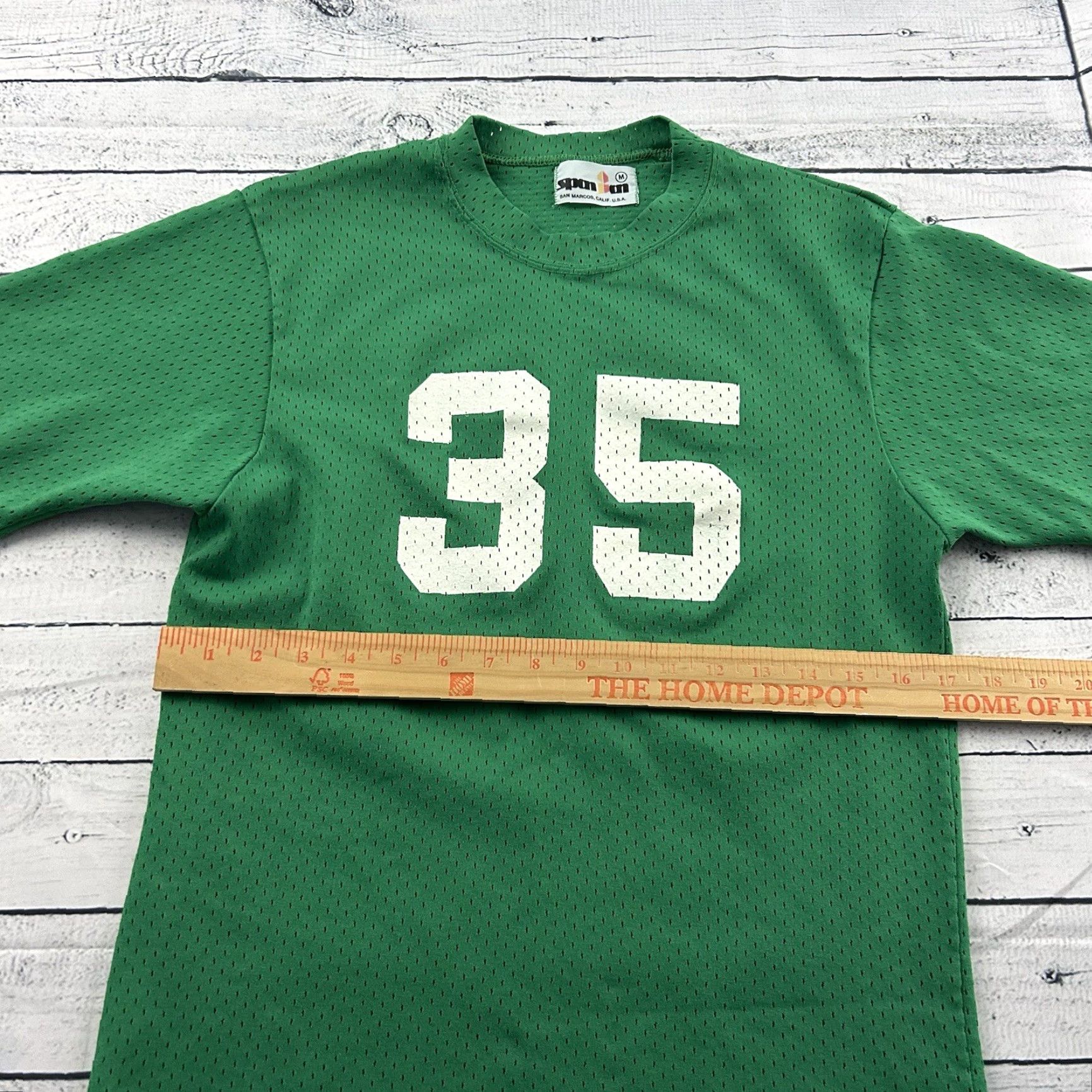 Vintage VINTAGE SpanJan Jersey Football Short Sleeve Men M Green Size US M / EU 48-50 / 2 - 5 Thumbnail