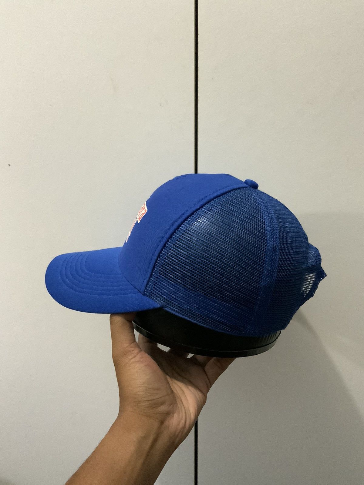 Japanese Brand Nishihara Higashi J.H.S Blue Trucker Hat Cap Size ONE SIZE - 2 Thumbnail