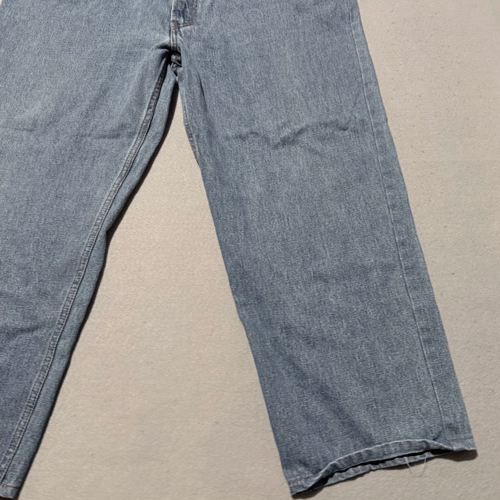Levi's Levi’s 550 Jeans Men Blue Denim Straight Relaxed Fit Classic Zip Fly - 44x30 Size US 44 / EU 60 - 6 Thumbnail