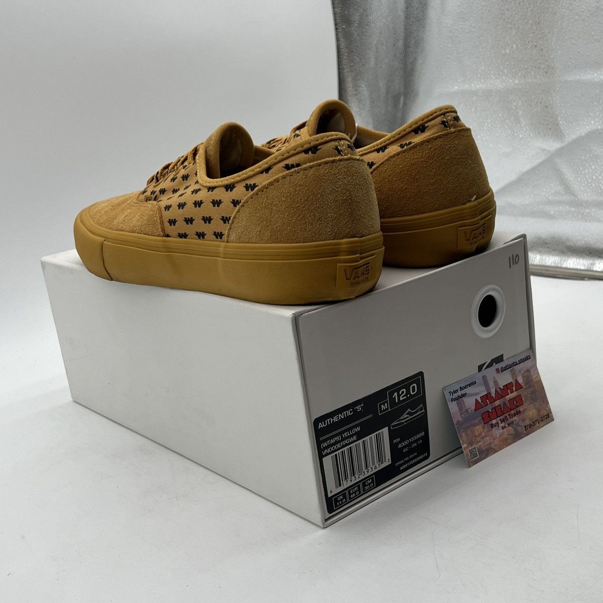 Vans Wtaps x authentic syndicate wings Size US 12 / EU 45 - 4 Thumbnail