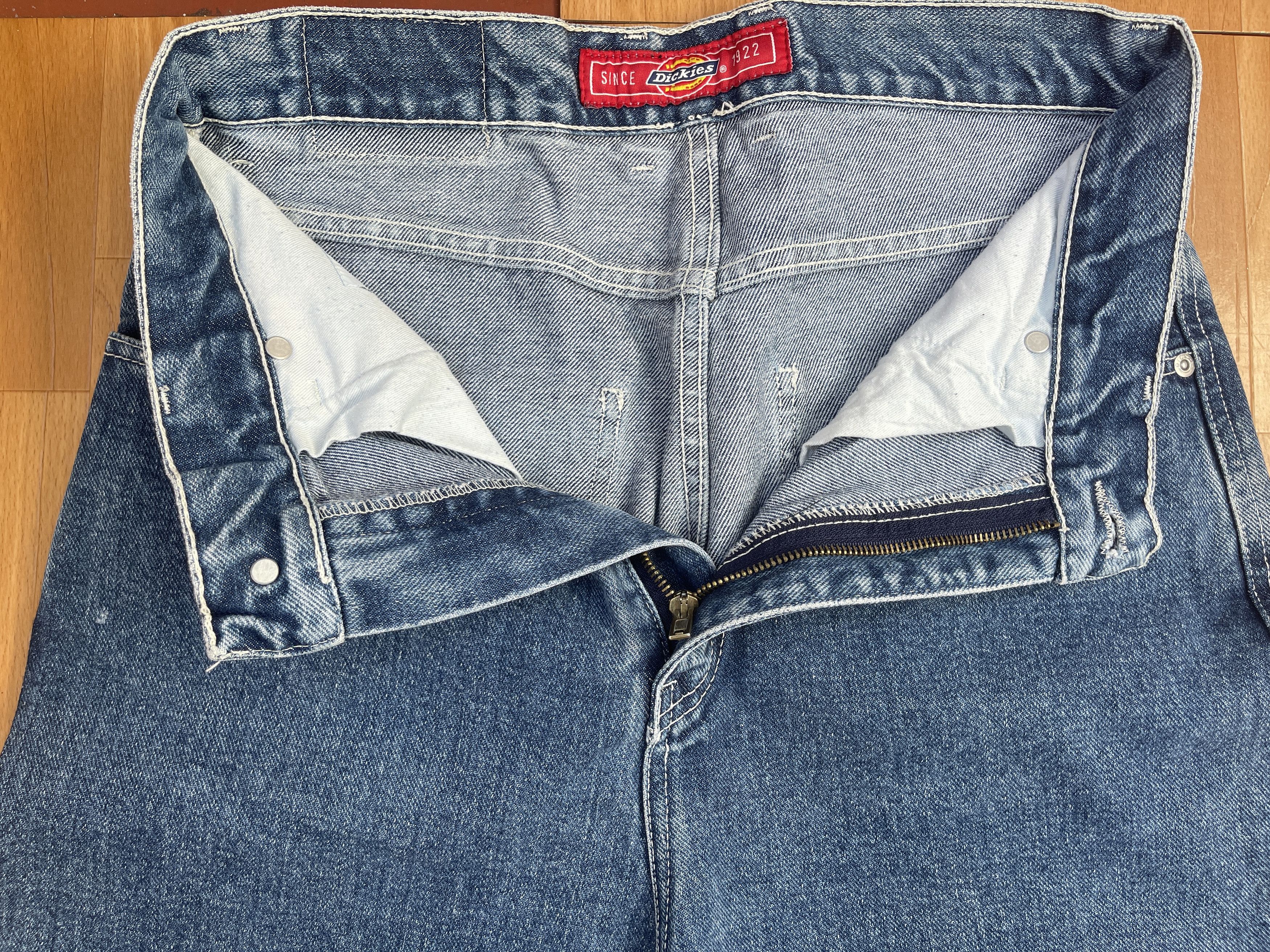 Dickies Dickies jeans, vintage baggy Big Daddy hip hop 90s skater 28 Size US 28 / EU 44 - 10 Thumbnail