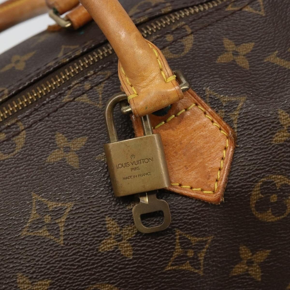 Louis Vuitton Louis Vuitton Monogram Speedy 35 Handbag Brown Size ONE SIZE - 8 Thumbnail