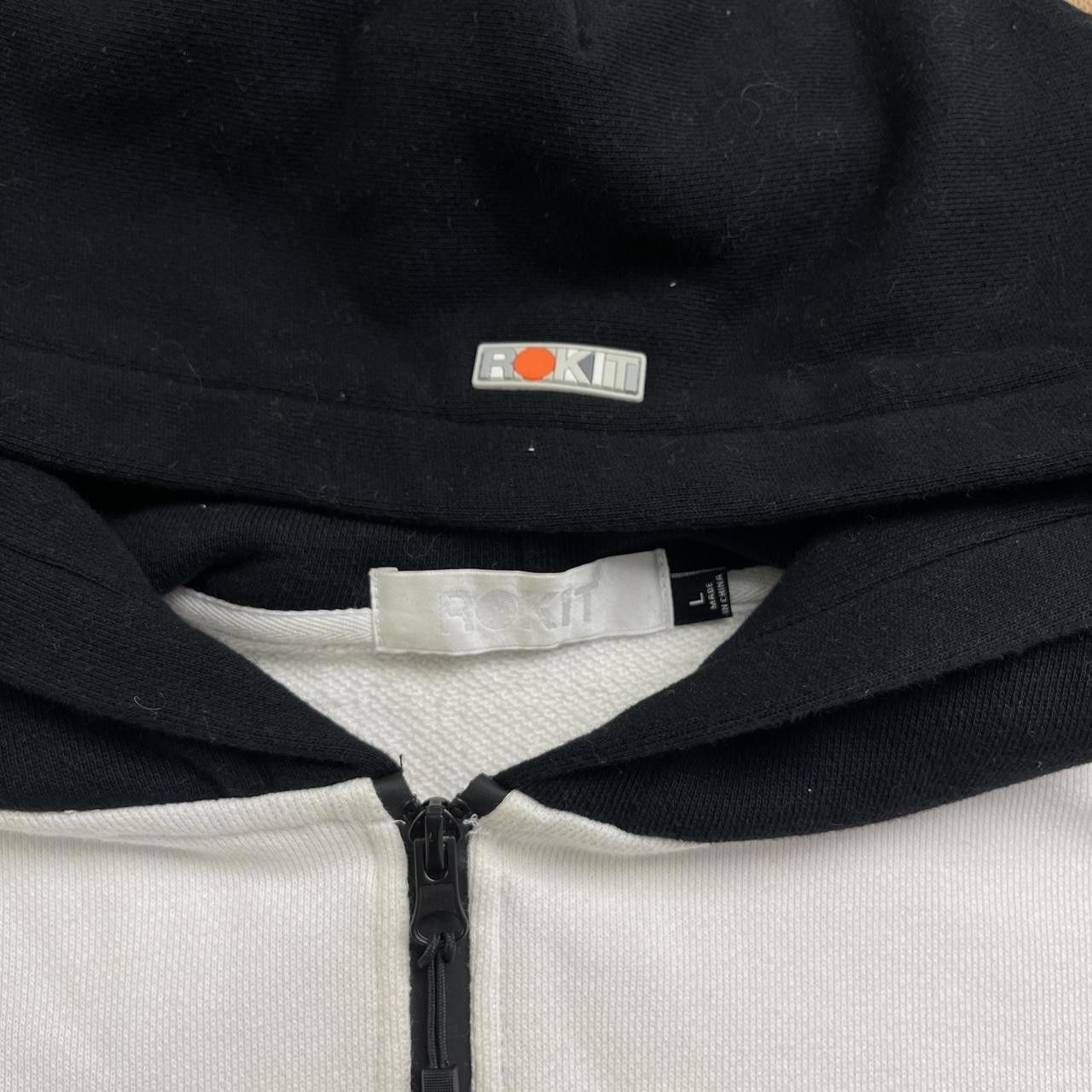 Designer ROKIT Quarter Zip Colorblock Hoodie Size US L / EU 52-54 / 3 - 3 Thumbnail