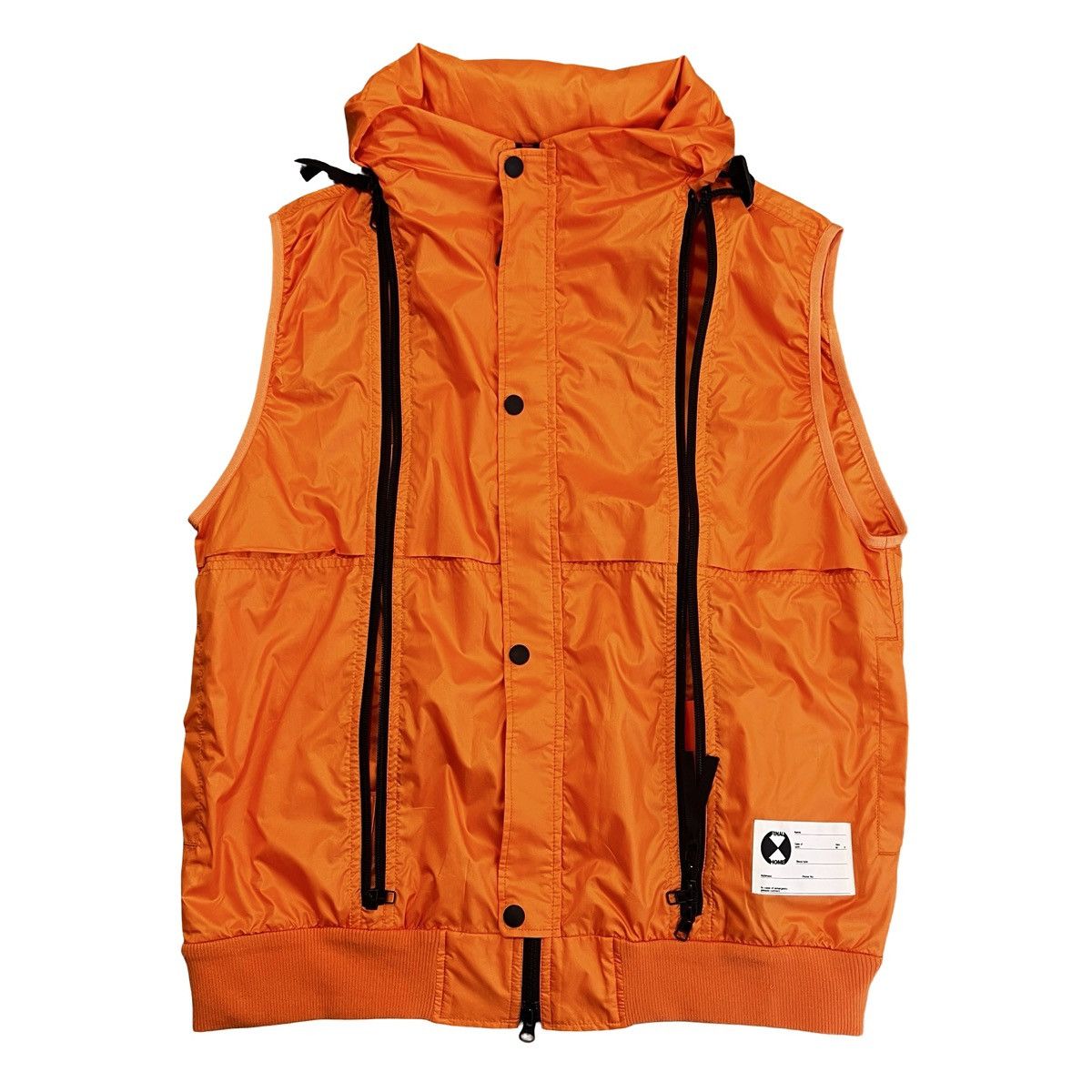 Final Home FINAL HOME MULTI ZIP SURVIVAL SLEEVELESS JACKET ORANGE Size US L / EU 52-54 / 3 - 6 Thumbnail
