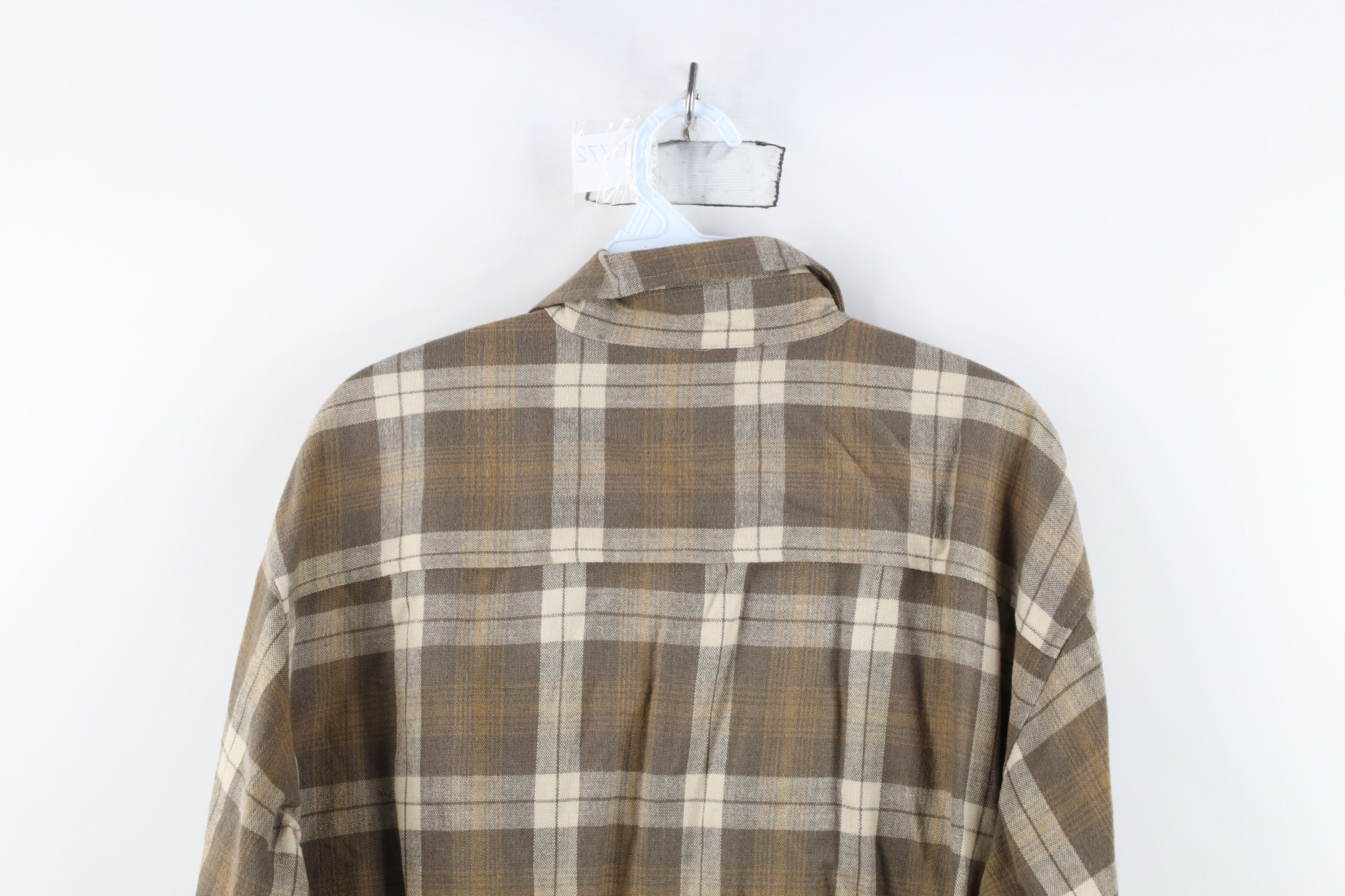 Vintage Vintage 90s Streetwear Knit Double Pocket Button Shirt Size US M / EU 48-50 / 2 - 12 Thumbnail