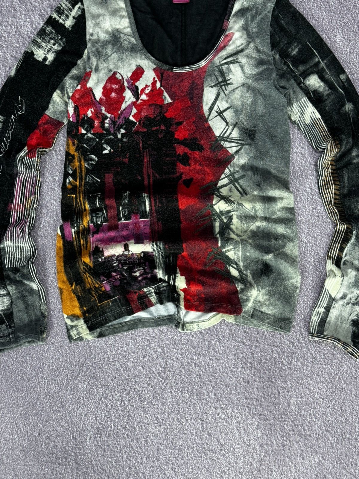 Hysteric Glamour Y2K Save The Queen 00’s Aesthetic Glamour Long Sleeve Top Size M / US 6-8 / IT 42-44 - 5 Thumbnail