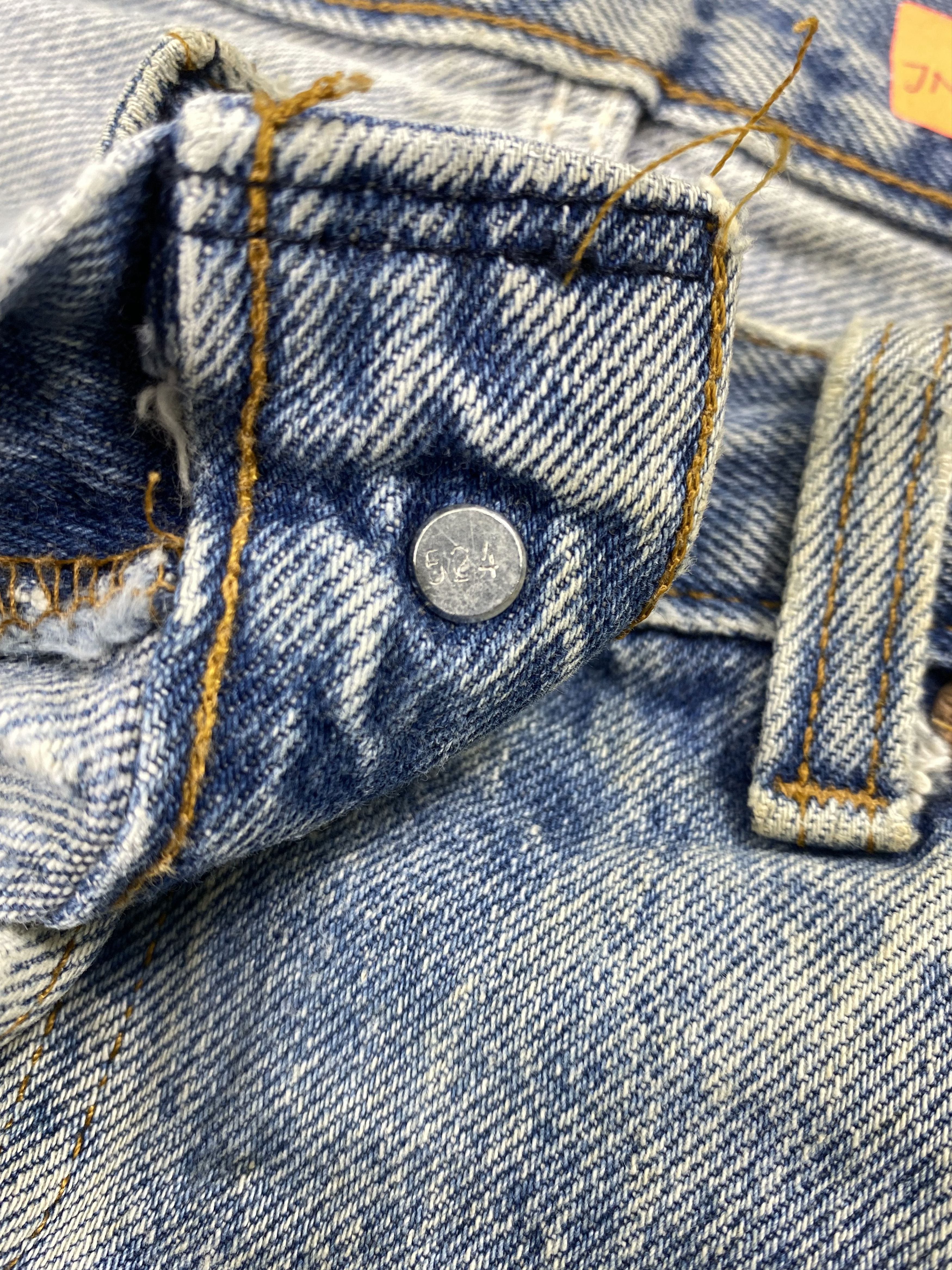 Levi's 80s Light Wash Vintage Levi's 501 35x28.5 Denim -JN1185 Size US 35 - 7 Thumbnail