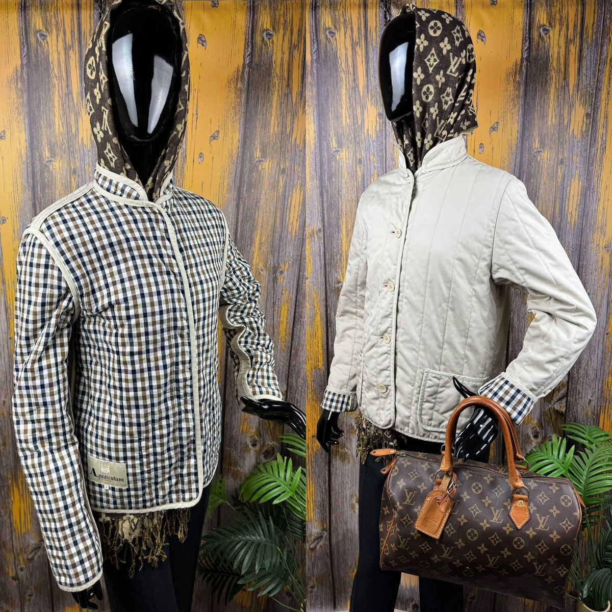 Aquascutum Women's quilted jacket Aquascutum England Vintage Size L Size L / US 10 / IT 46 - 2 Thumbnail