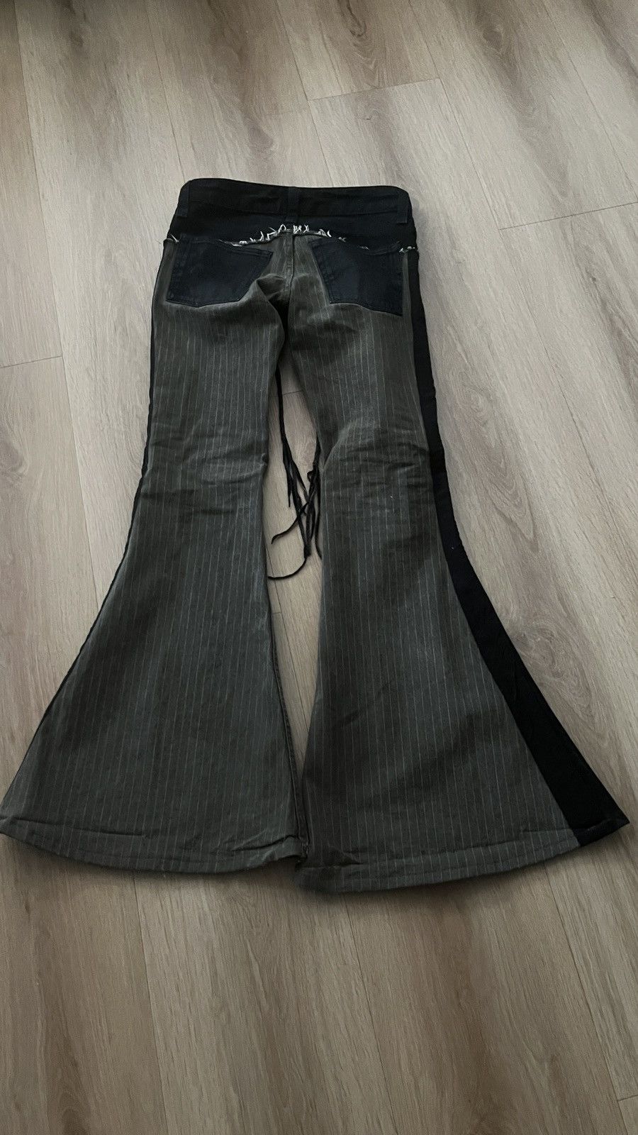 If Six Was Nine ifsixwasnine tuxedo bell bottom Size US 31 - 6 Thumbnail
