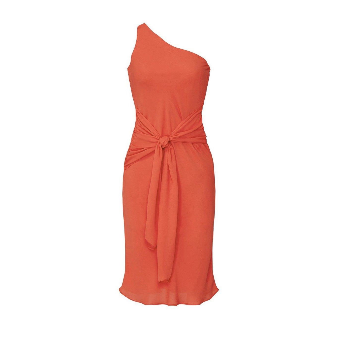 Krisa Krisa One Shoulder Bias Dress Msrp $207 - Size Small Size S / US 4 / IT 40 - 2 Thumbnail