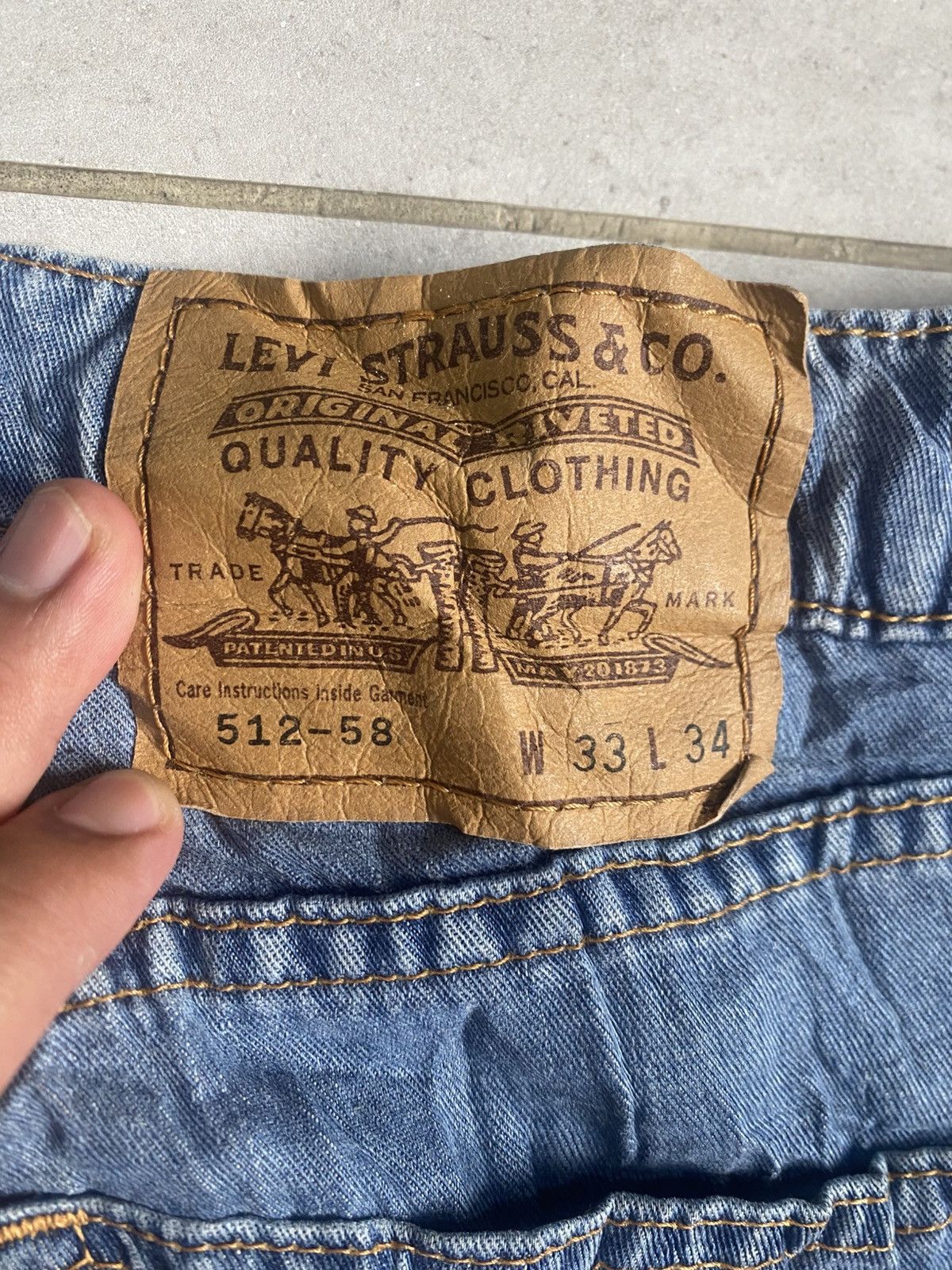 Levi's LEVIS 512-58 JAPAN Size US 32 / EU 48 - 12 Thumbnail