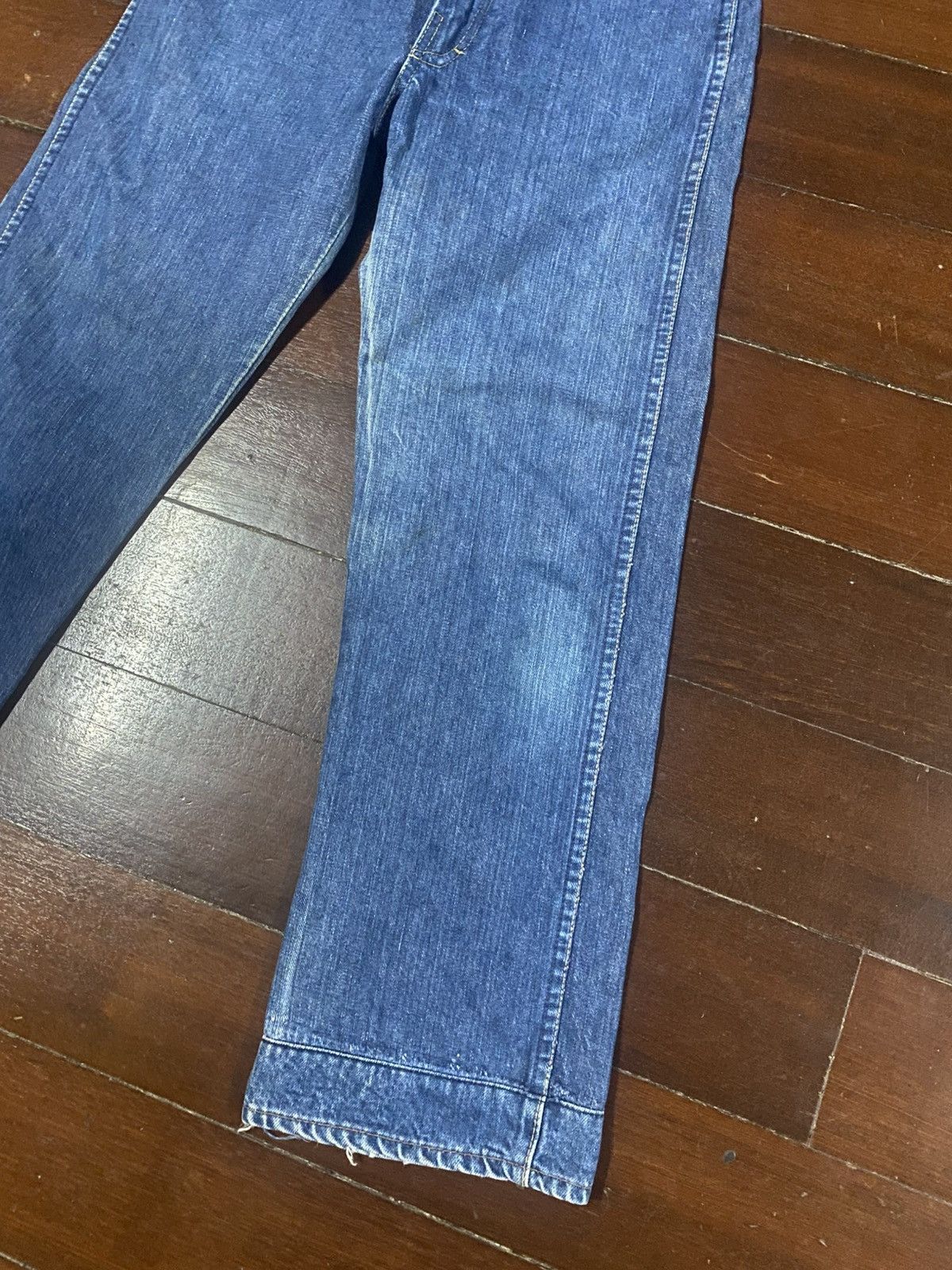 Vintage Vintage 40s 50’s Wrangler distressed rework Denim Pants Size US 28 / EU 44 - 4 Thumbnail