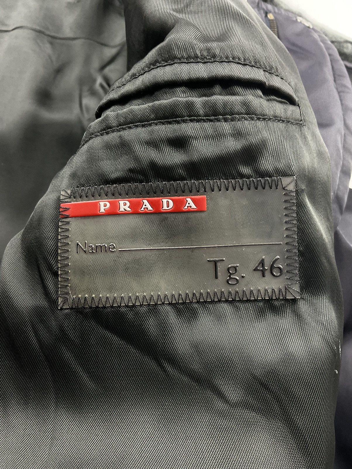 Prada Prada BLack Tab Fur Hood Utility Jacket Size US M / EU 48-50 / 2 - 19 Thumbnail