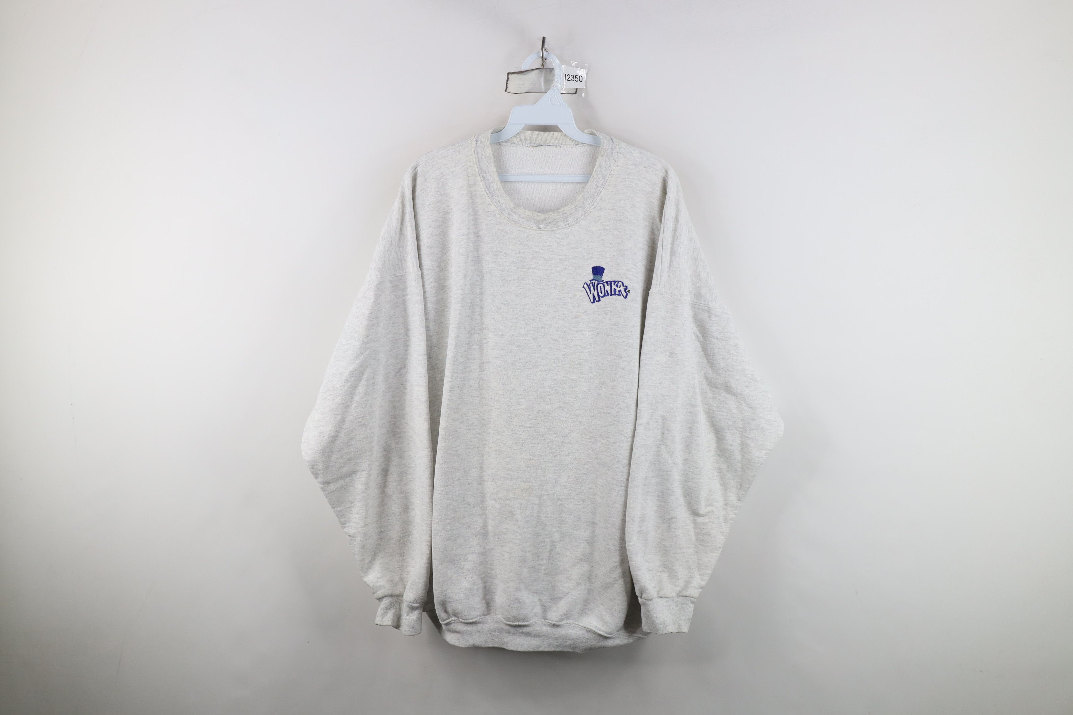 Vintage Vintage 90s Willy Wonka and the Chocolate Factory Sweatshirt Size US XXL / EU 58 / 5 - 1 Thumbnail